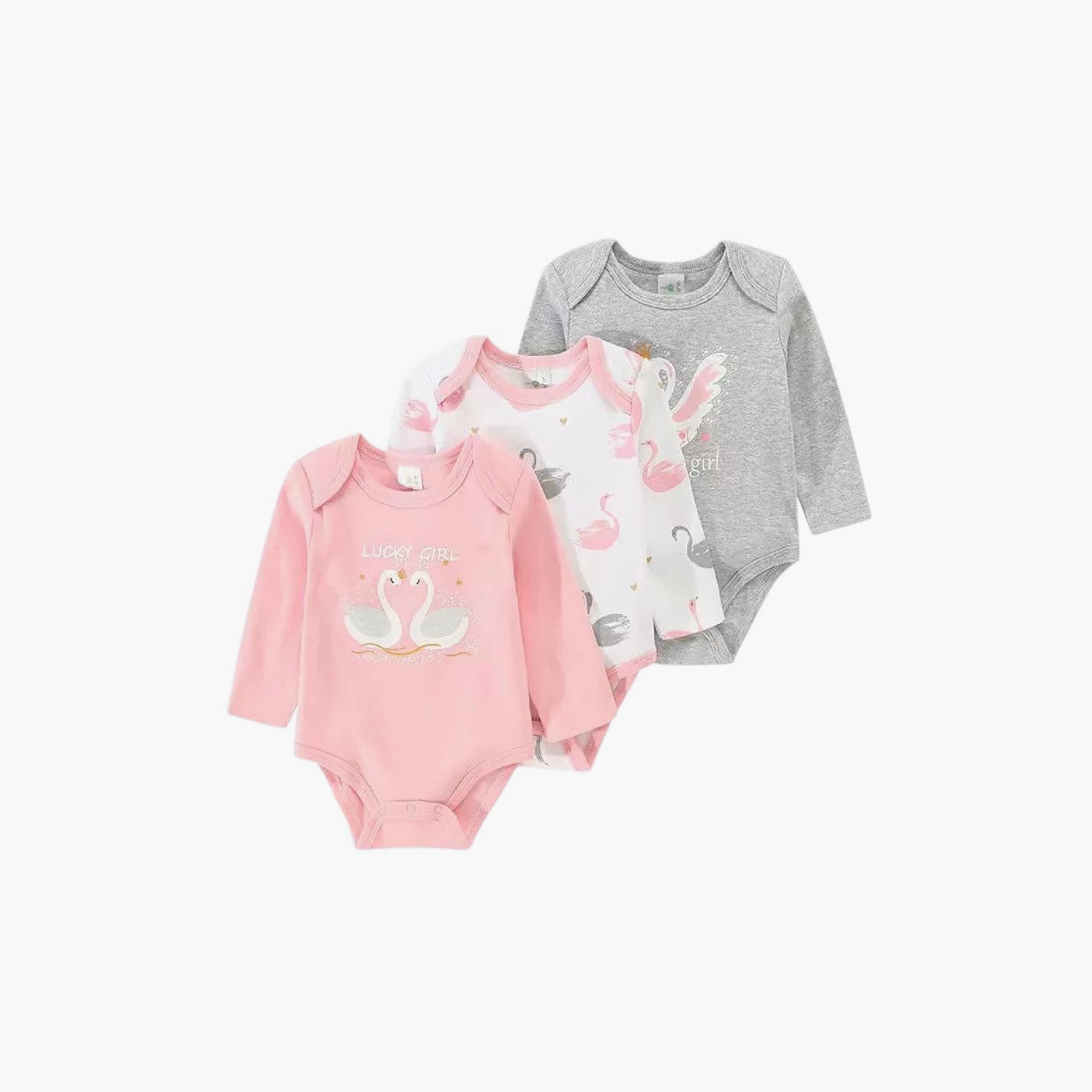 طقم بودي سويت مطبوع بأكمام طويلة، 3 قطع من بامبيميتشي-baby-boys-clothing-bodysuits-image-4