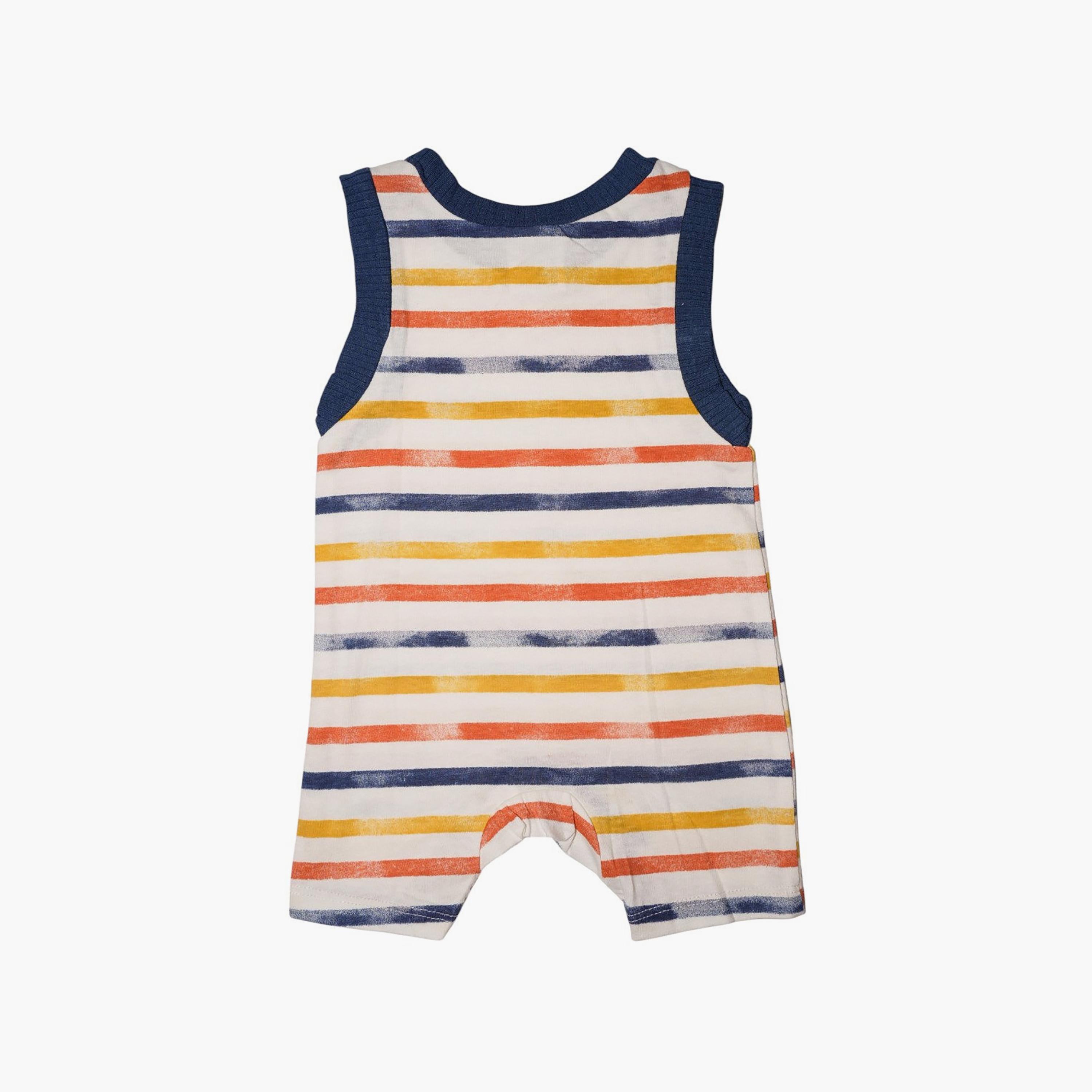 Bambimici 2-Piece Jungle Printed Rompers Set-boys-clothing-rompersanddungarees-image-3