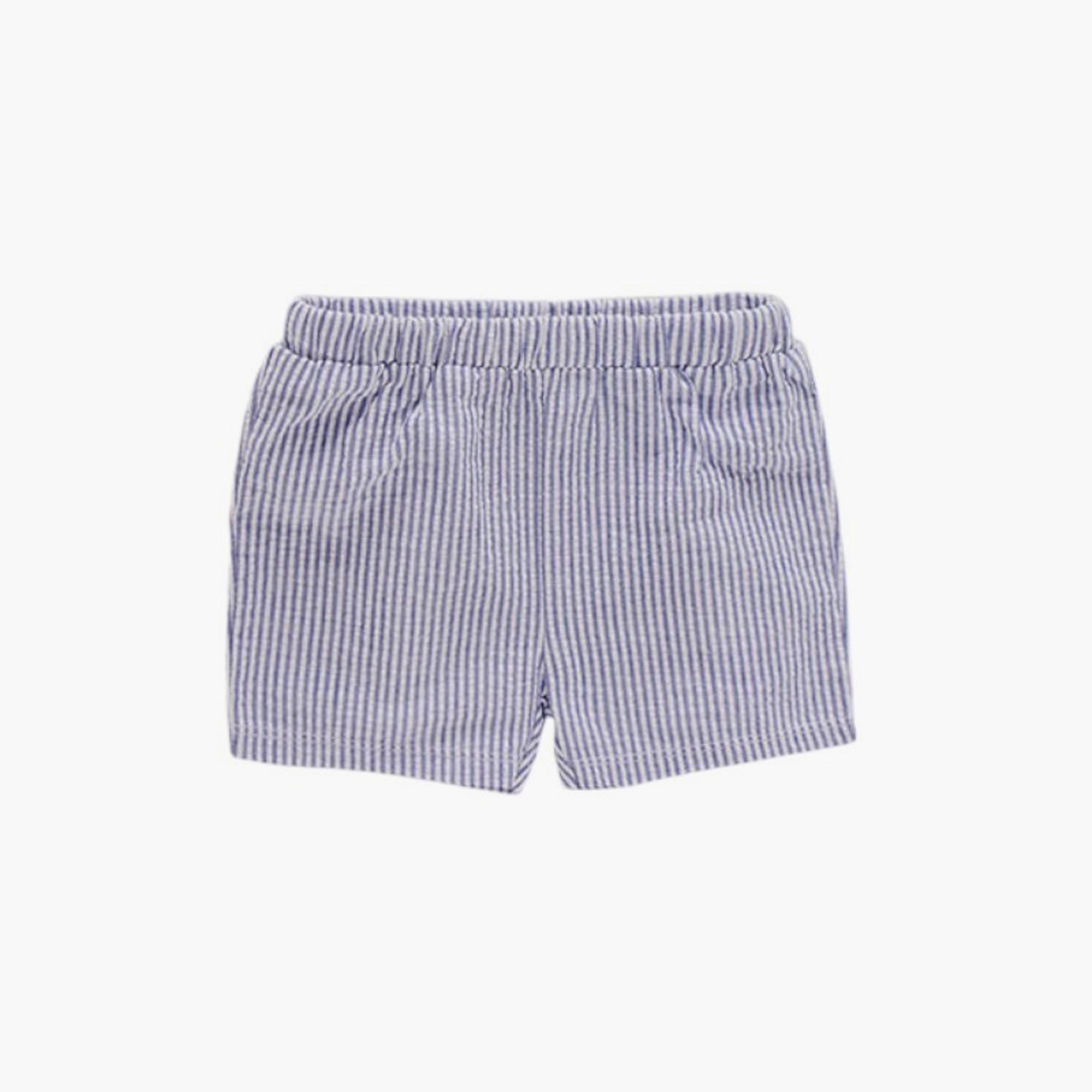 بودي سوت أمير بأكمام قصيرة بطبعة أرنب مع شورت قطعتين من بامبيميسي-baby-boys-clothing-setsandcoords-image-2