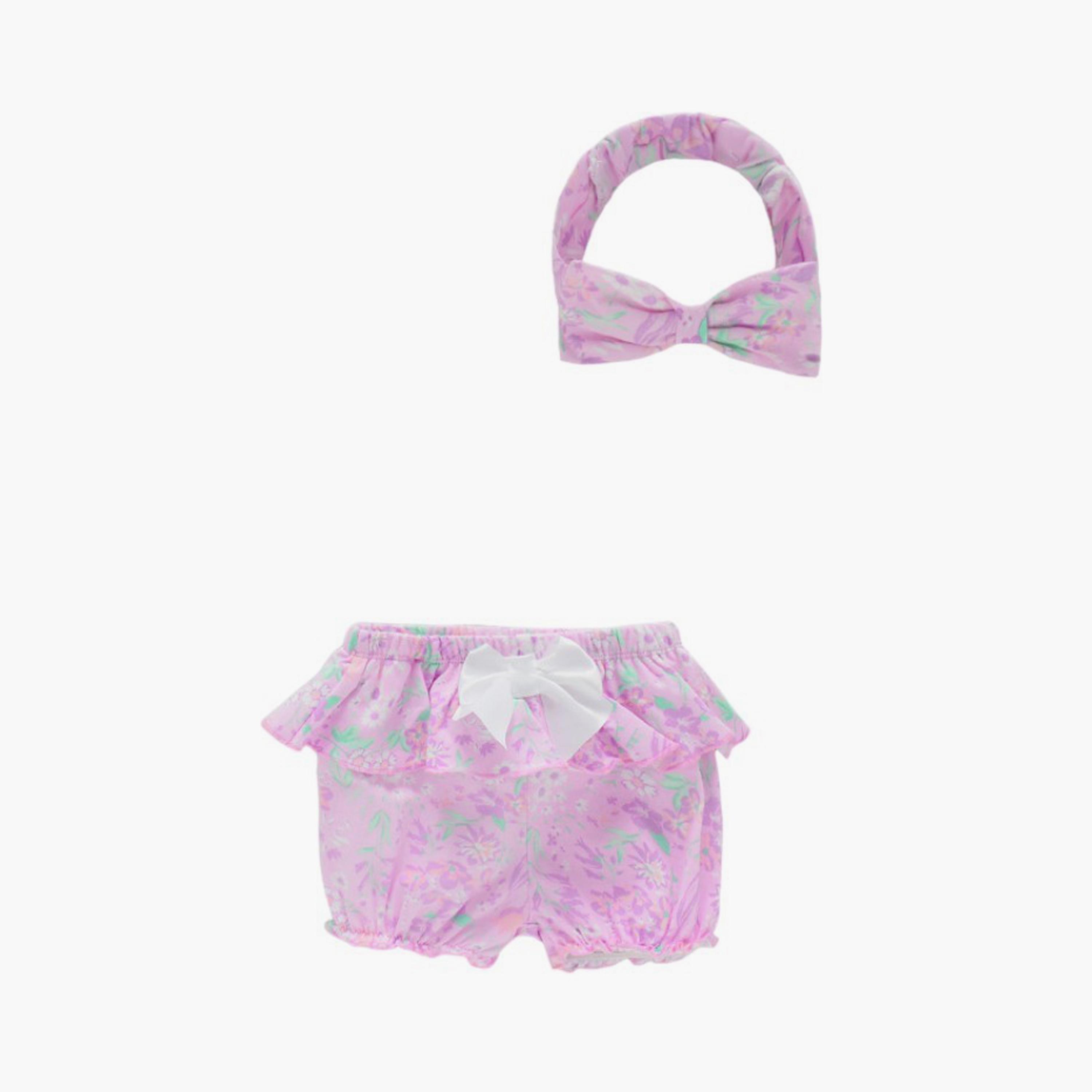Bambimici 3-Piece Leila Unicorn Printed Bodysuit Set-baby-girls-clothing-bodysuits-image-3