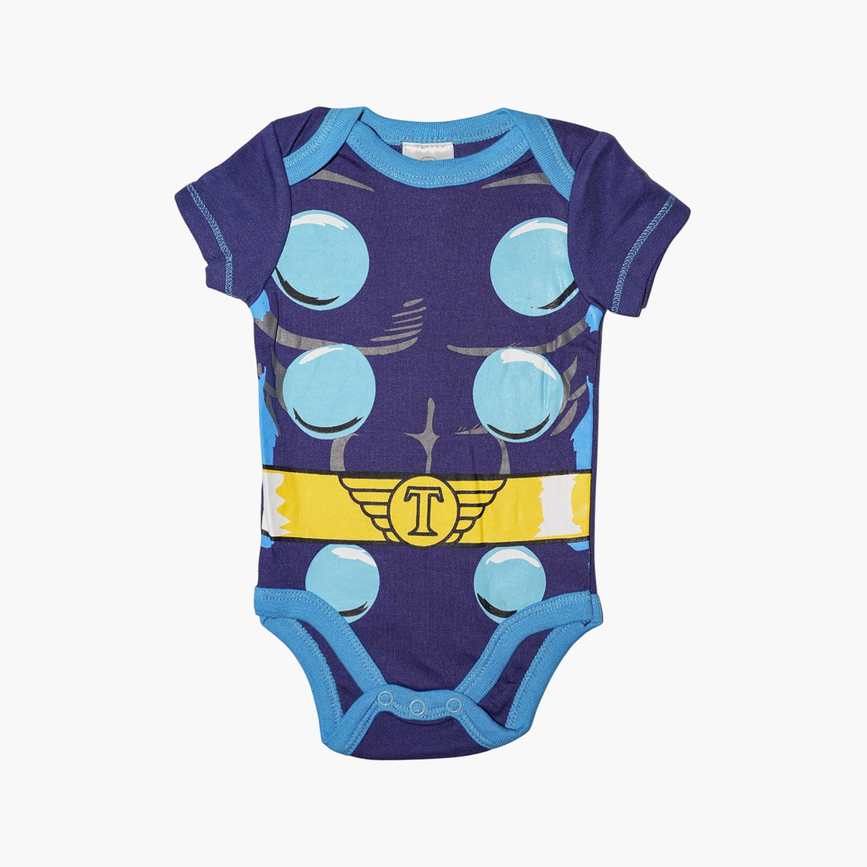بودي سوت "وانزي" مطبوع بأكمام قصيرة من بامبيميتشي-baby-boys-clothing-bodysuits-image-1