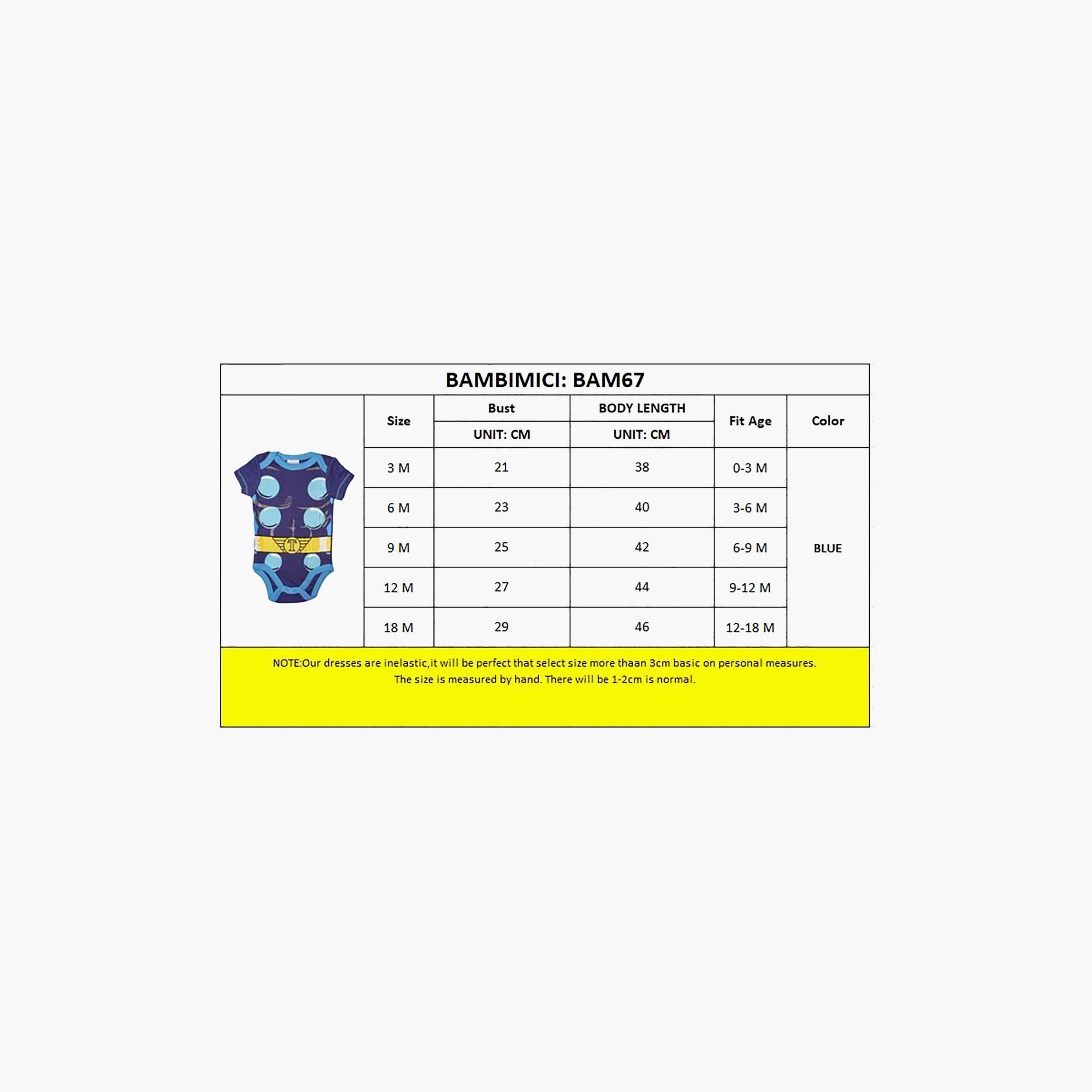 بودي سوت "وانزي" مطبوع بأكمام قصيرة من بامبيميتشي-baby-boys-clothing-bodysuits-image-4