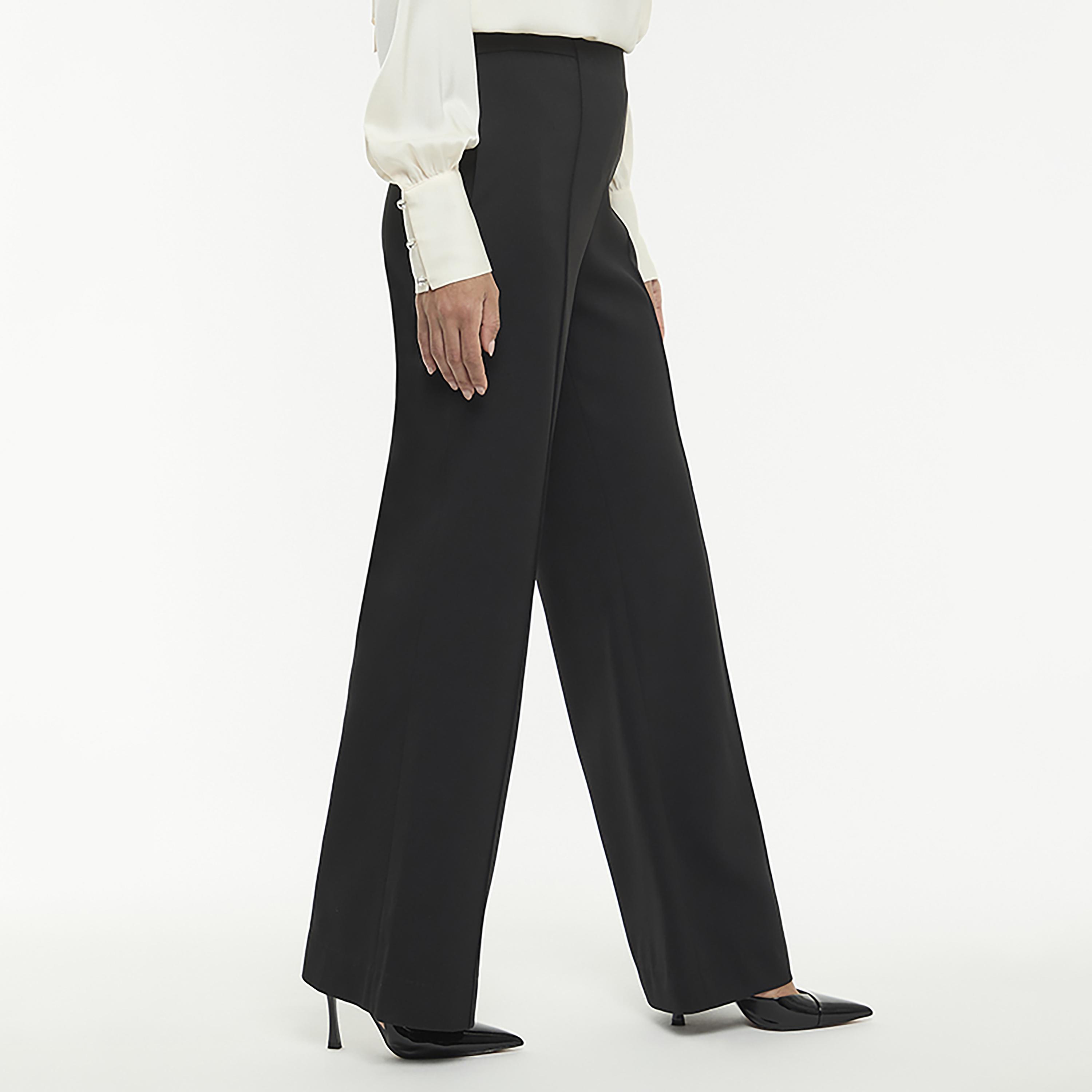 BCBG Crepe Wide Leg Women's Trousers-women-clothing-bottoms-trousers-image-5