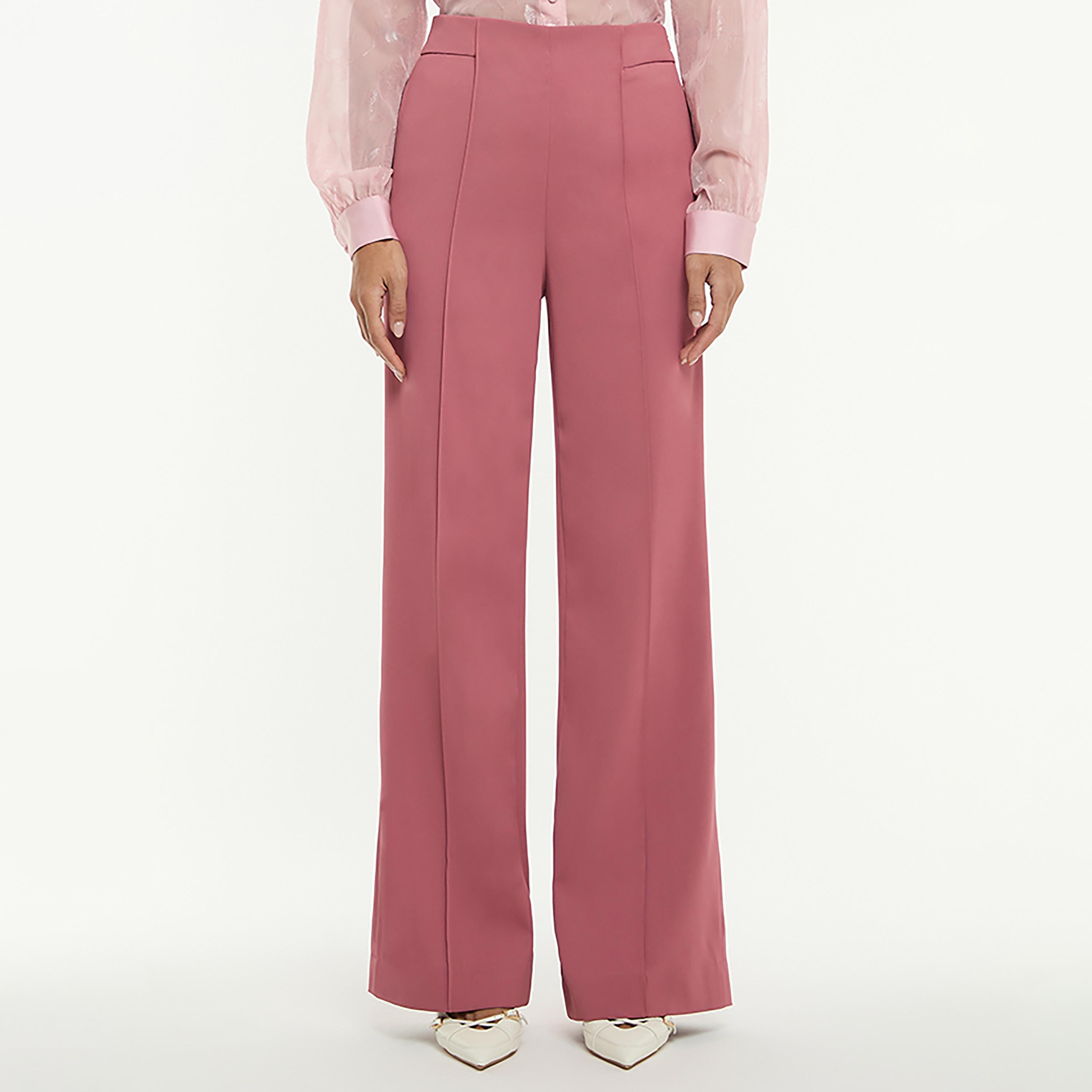 بنطلون نسائي كريب بأرجل واسعة "وايد ليج" من بي سي بي جي-women-clothing-bottoms-trousers-image-6