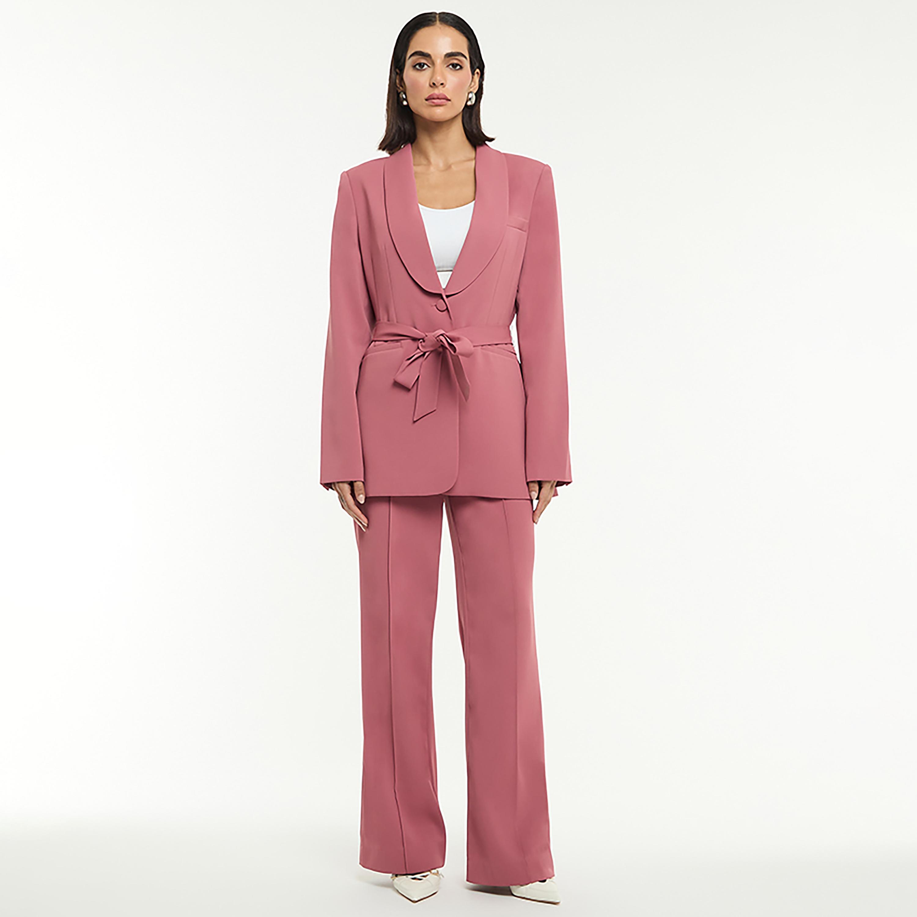 بنطلون نسائي كريب بأرجل واسعة "وايد ليج" من بي سي بي جي-women-clothing-bottoms-trousers-image-7