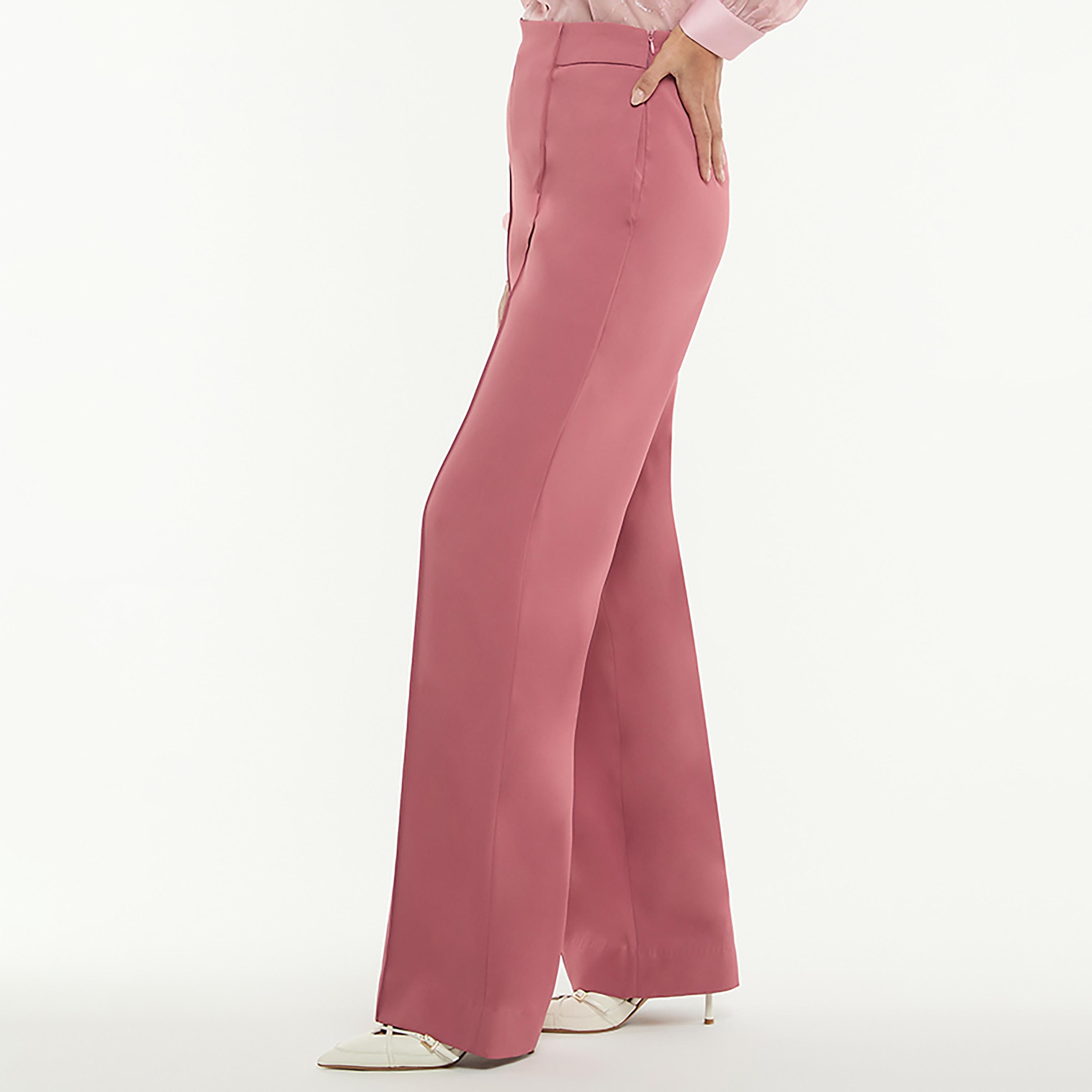 بنطلون نسائي كريب بأرجل واسعة "وايد ليج" من بي سي بي جي-women-clothing-bottoms-trousers-image-9