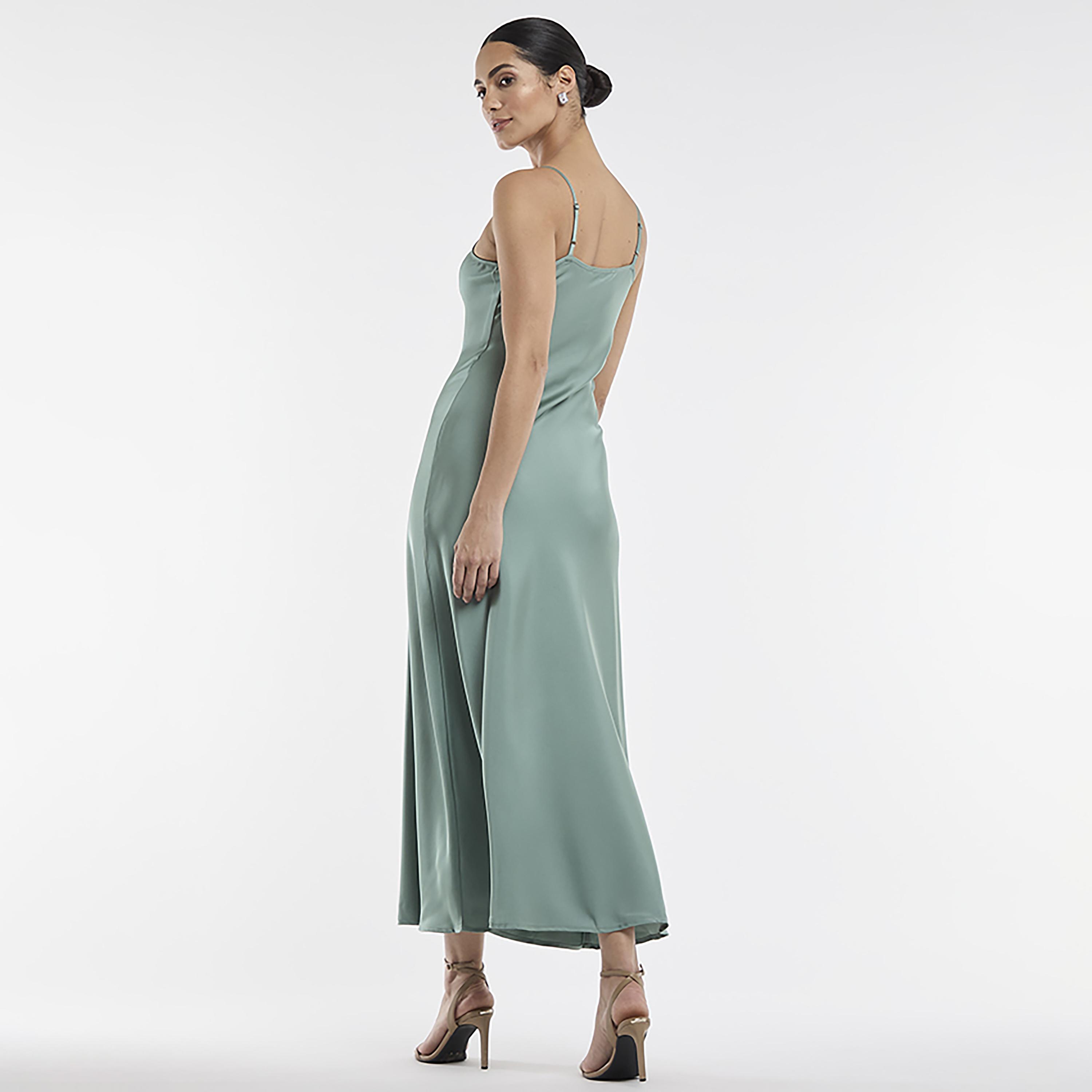 فستان ميدي "سليب" بحمالات كتف ساتان من بي سي بي جي-women-clothing-dresses-image-3