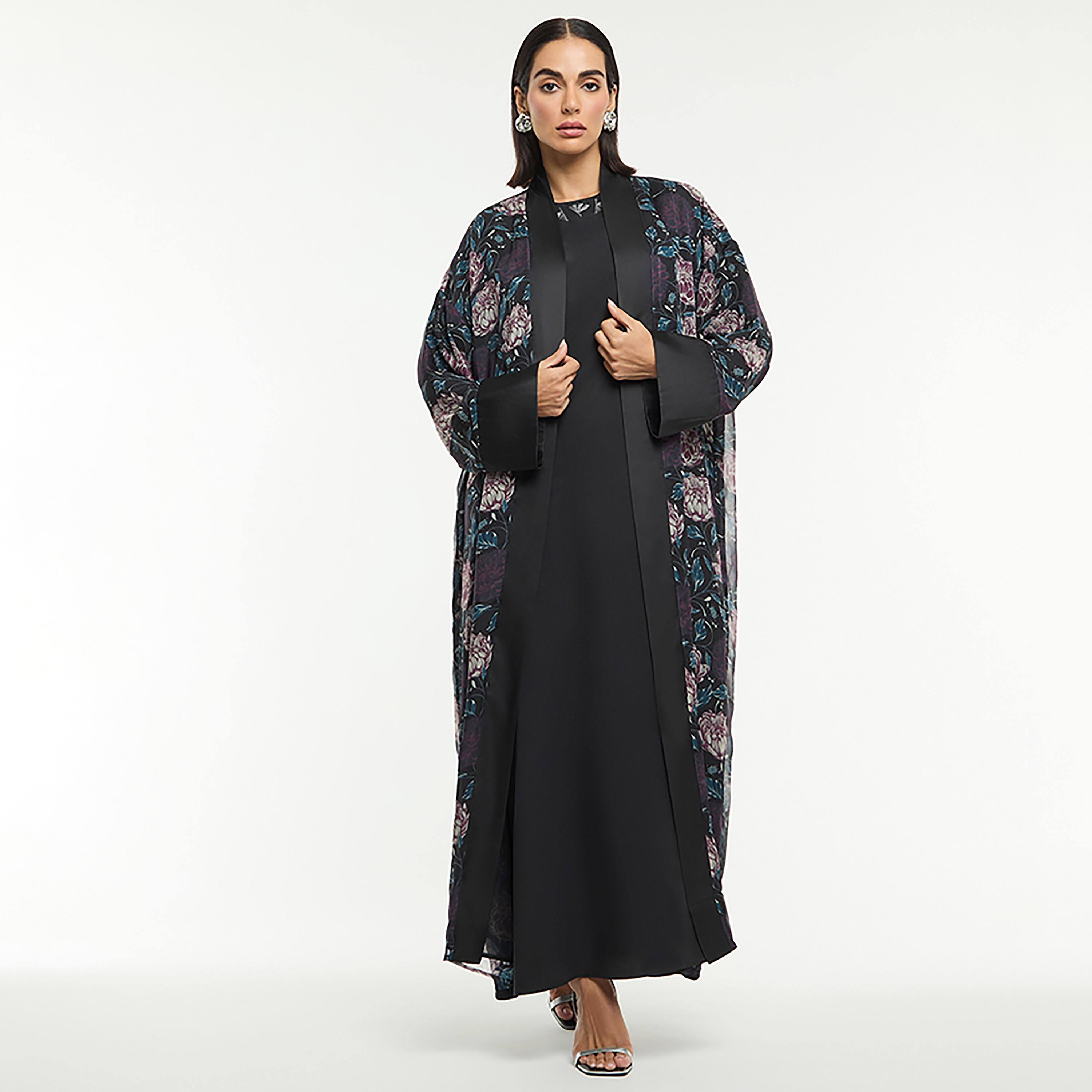 كيمونو طويل نسائي بنقشة الزهور من بي سي بي جي-women-clothing-shirtsandblouses-blouses-image-2