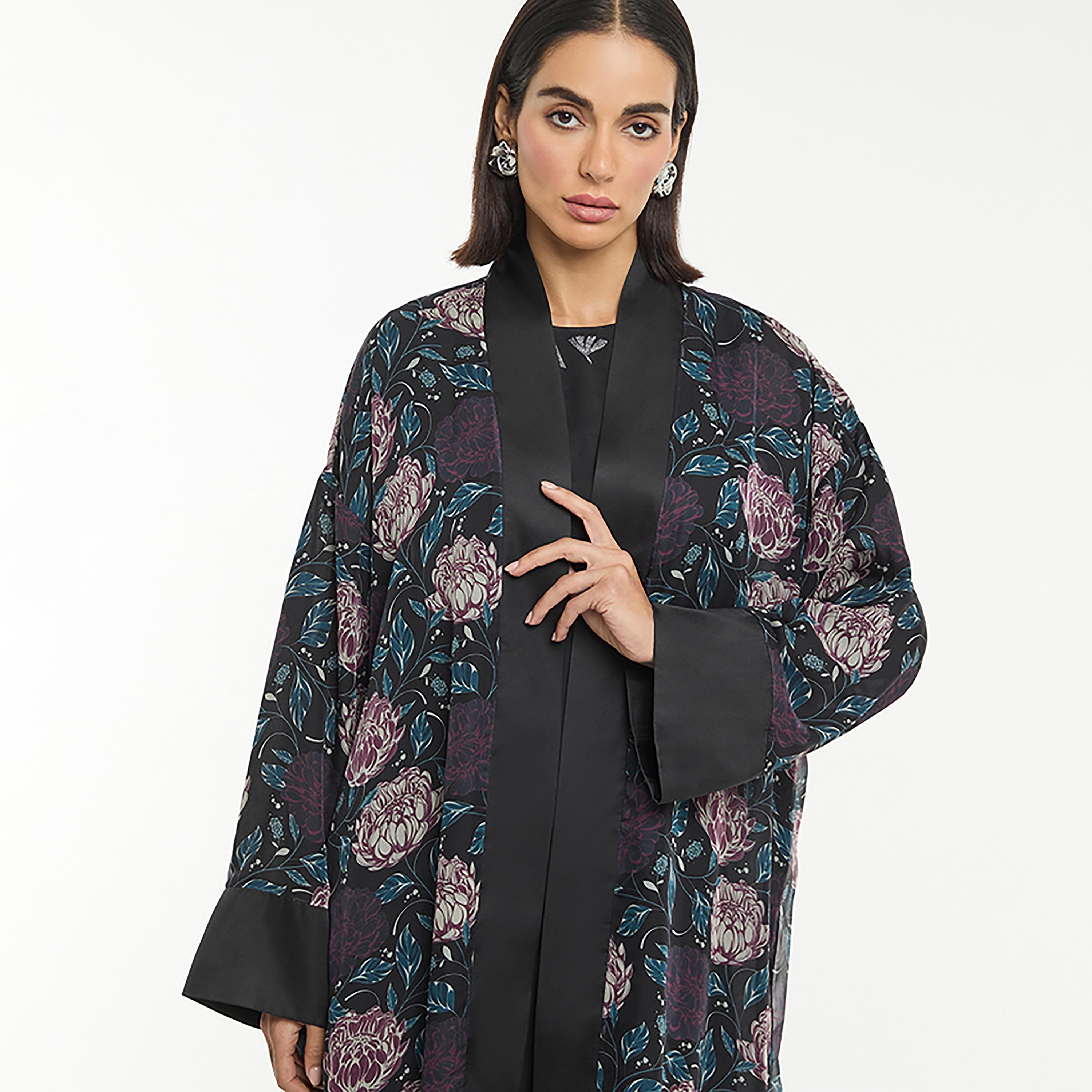 كيمونو طويل نسائي بنقشة الزهور من بي سي بي جي-women-clothing-shirtsandblouses-blouses-image-4