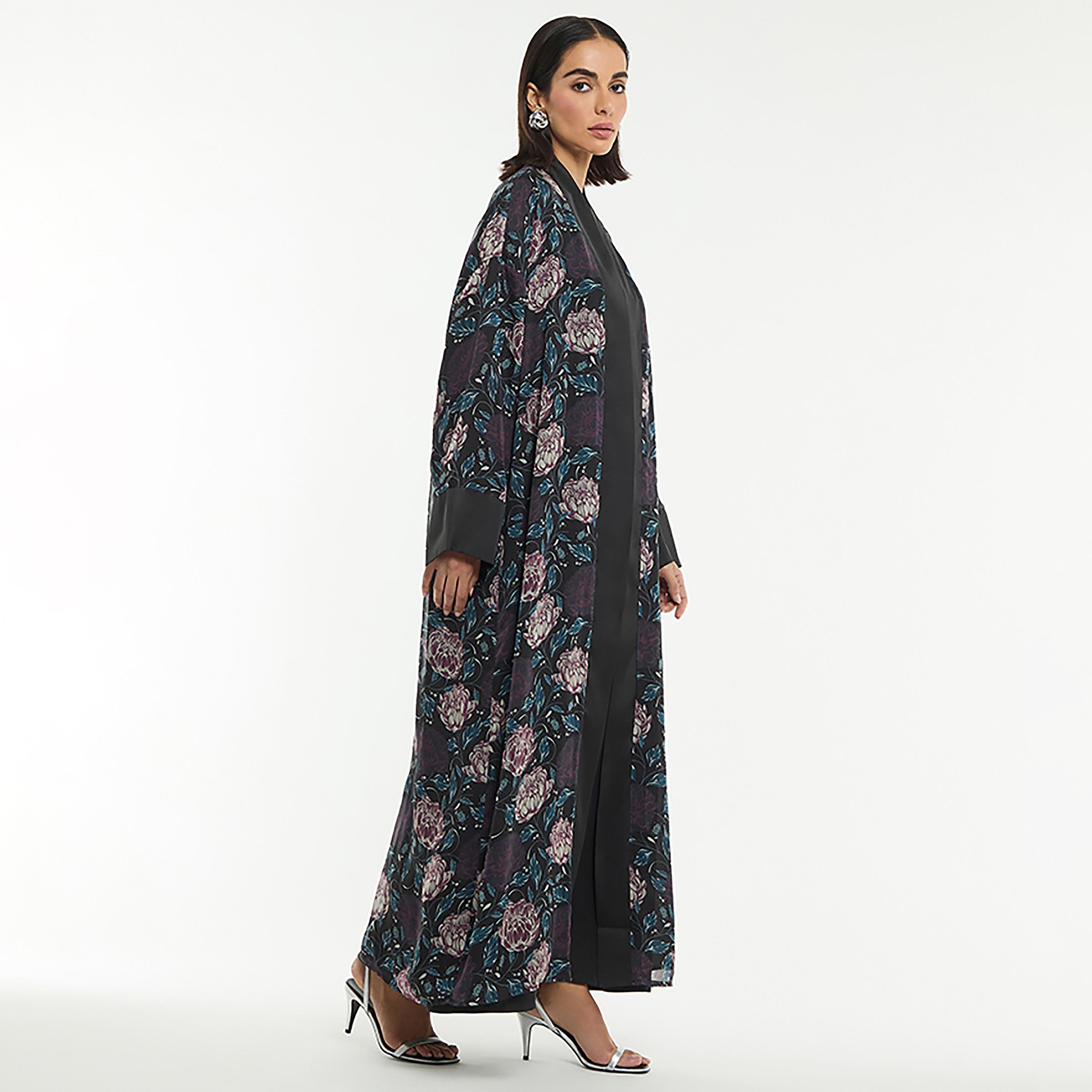 BCBG Floral Women's Long Kimono-women-clothing-shirtsandblouses-blouses-image-5
