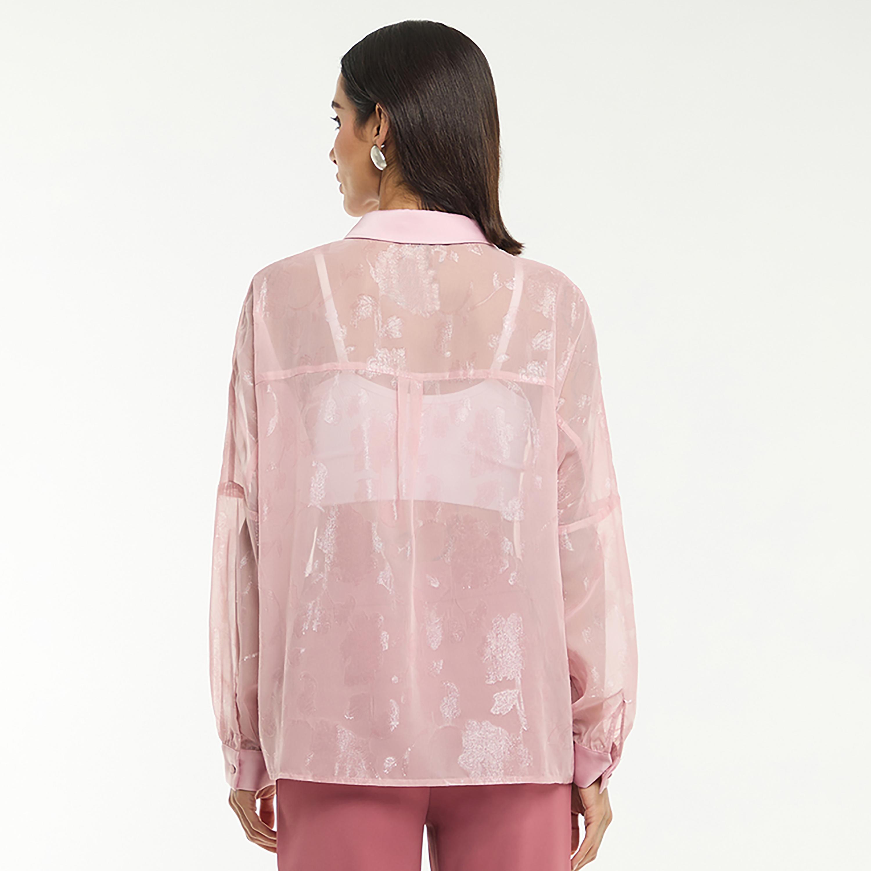 قميص نسائي من قماش "لوريكس جاكار" من بي سي بي جي-women-clothing-shirtsandblouses-shirts-image-3