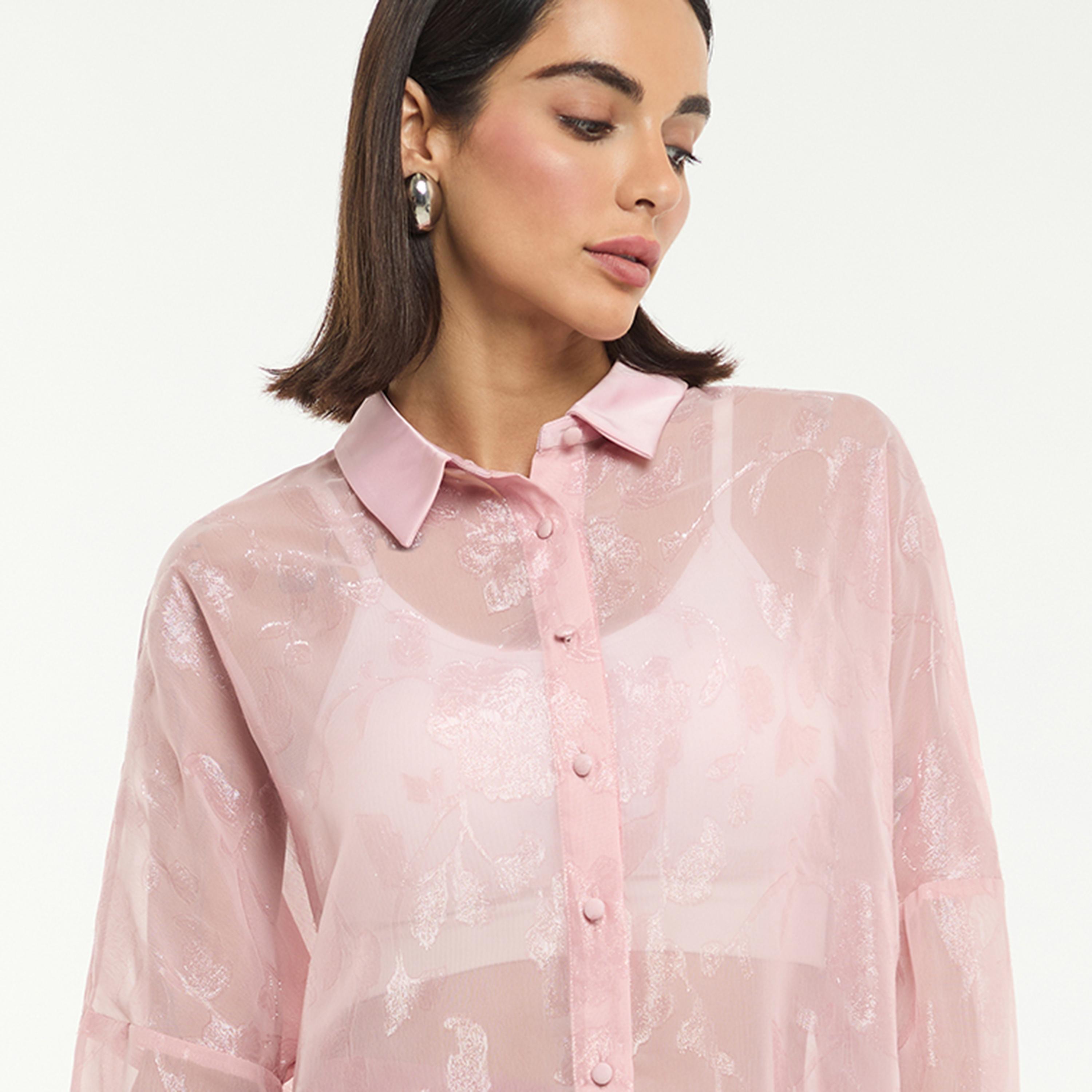 قميص نسائي من قماش "لوريكس جاكار" من بي سي بي جي-women-clothing-shirtsandblouses-shirts-image-2