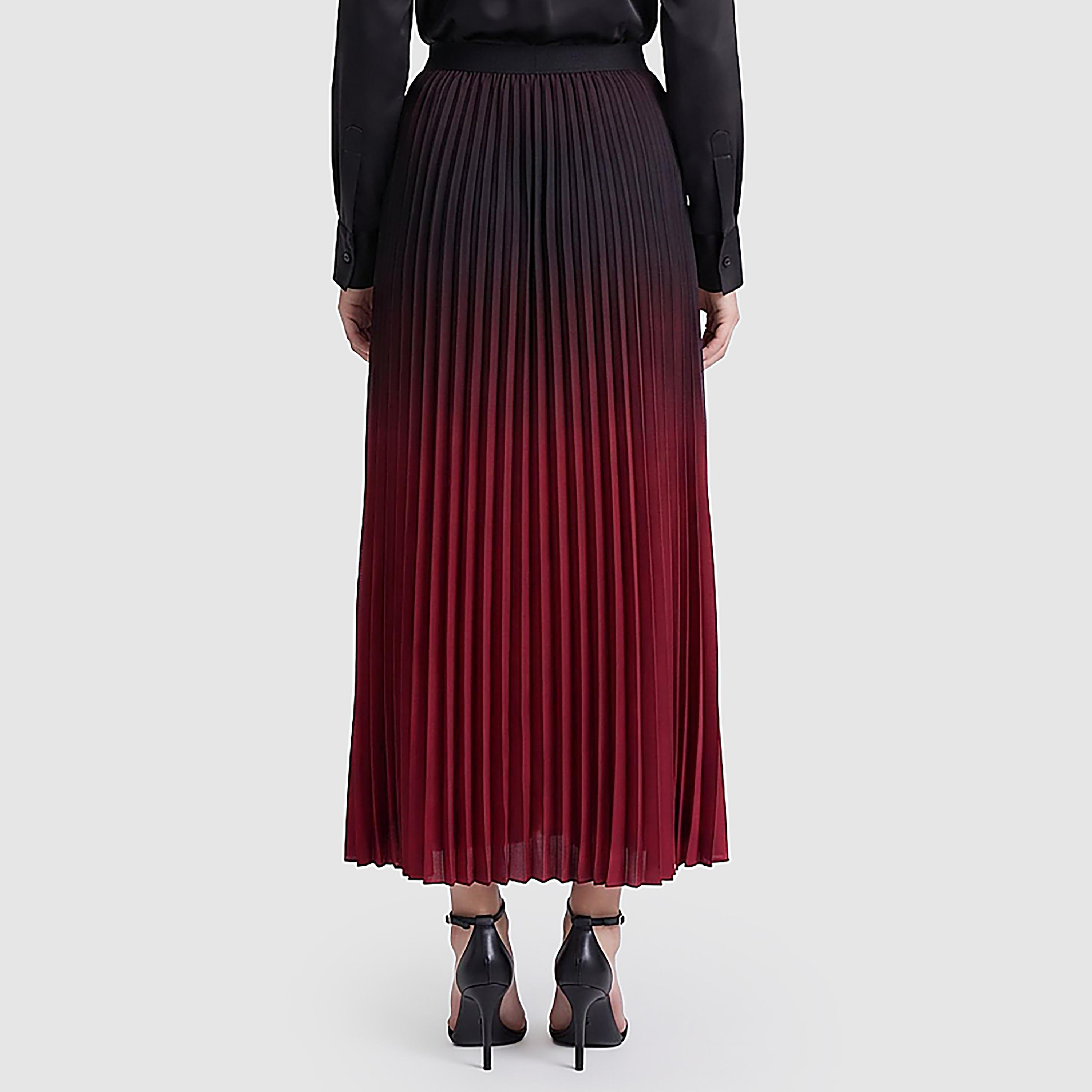 تنورة ماكسي حريمي بليسيه بتدرج لوني (أومبريه) من بي سي بي جي-women-clothing-skirts-image-3