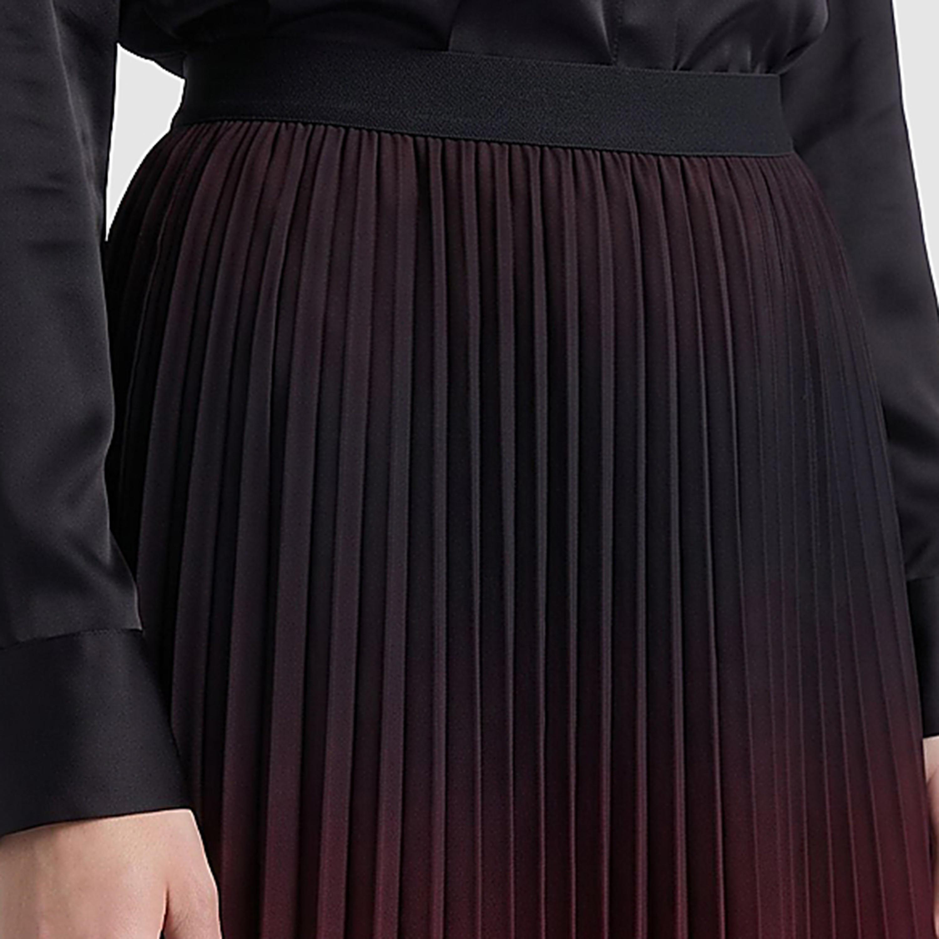 تنورة ماكسي حريمي بليسيه بتدرج لوني (أومبريه) من بي سي بي جي-women-clothing-skirts-image-4