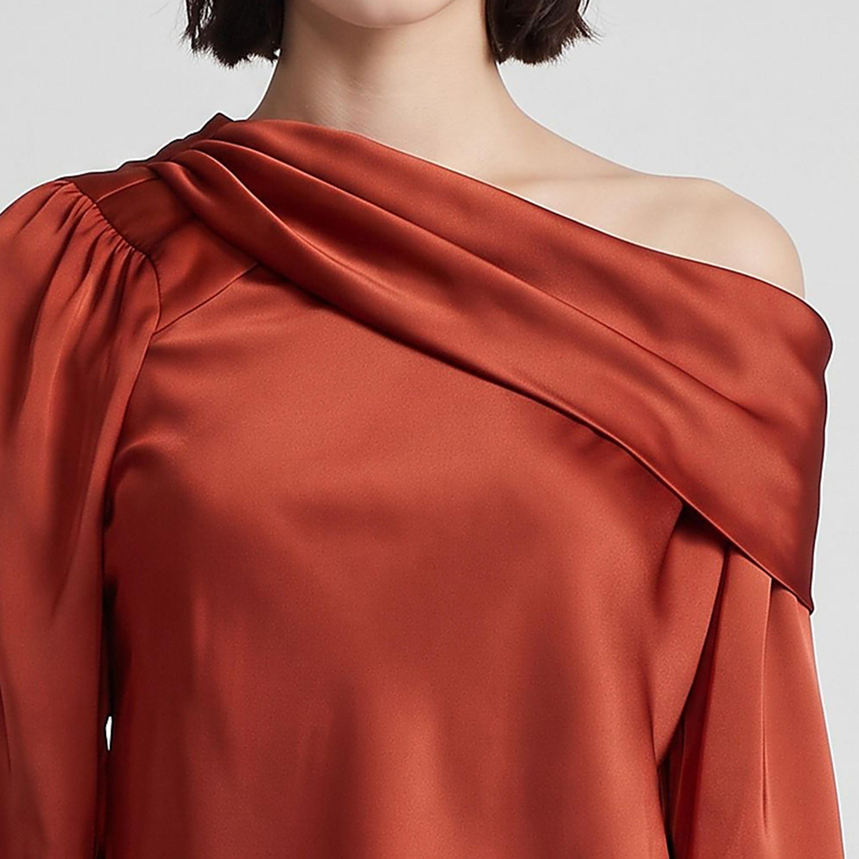 BCBG One-Shoulder Women's Top-women-clothing-shirtsandblouses-blouses-image-4