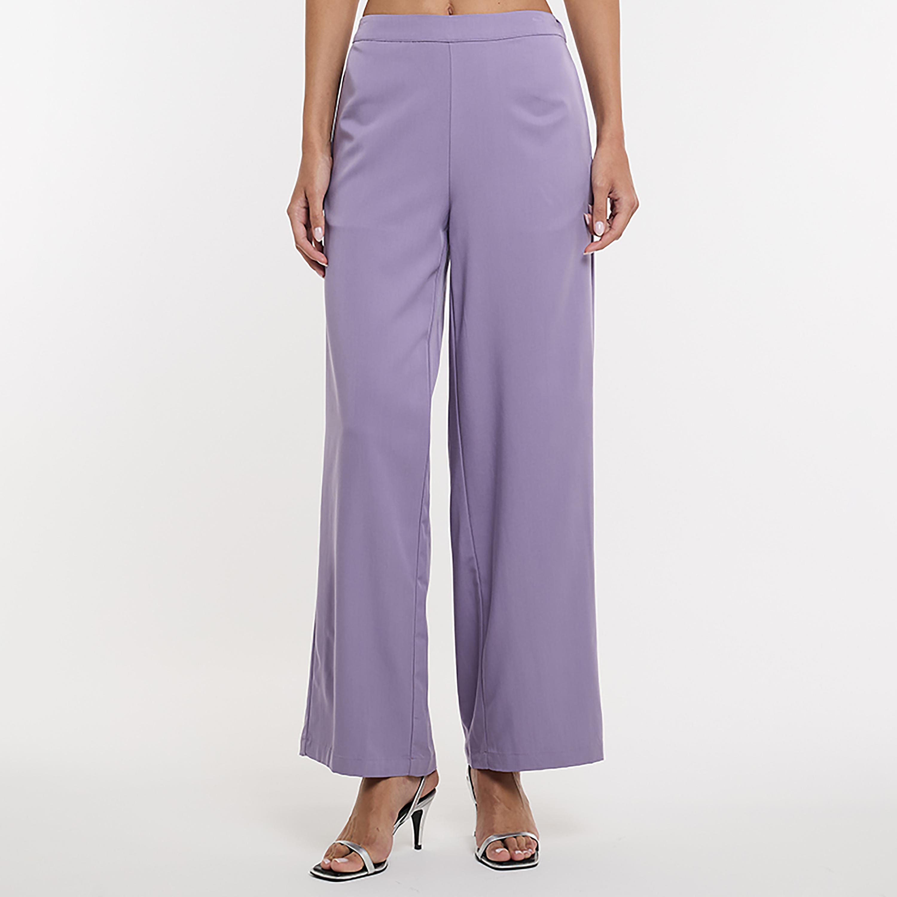 BCBG Woven Straight Women's Trousers-women-clothing-bottoms-trousers-image-1