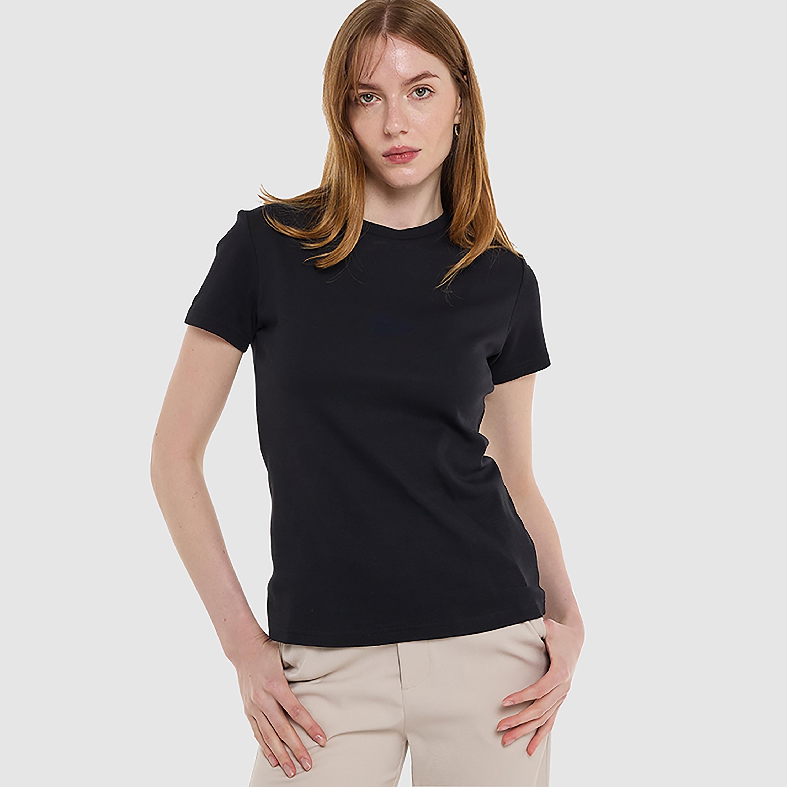 تي شورت قطن للنساء من بي سئ بي جي-women-clothing-tshirts-image-1