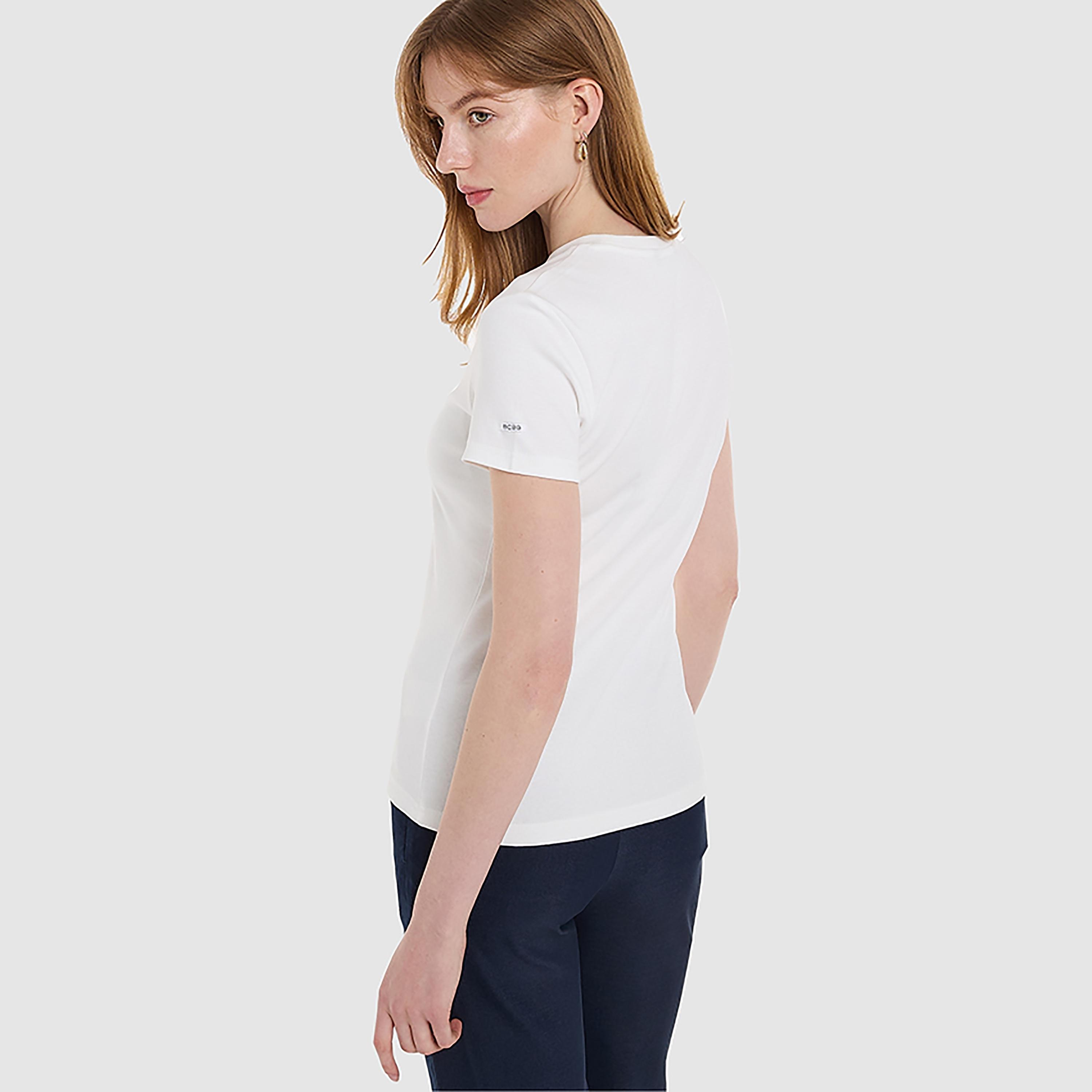 تي شورت قطن للنساء من بي سئ بي جي-women-clothing-tshirts-image-7