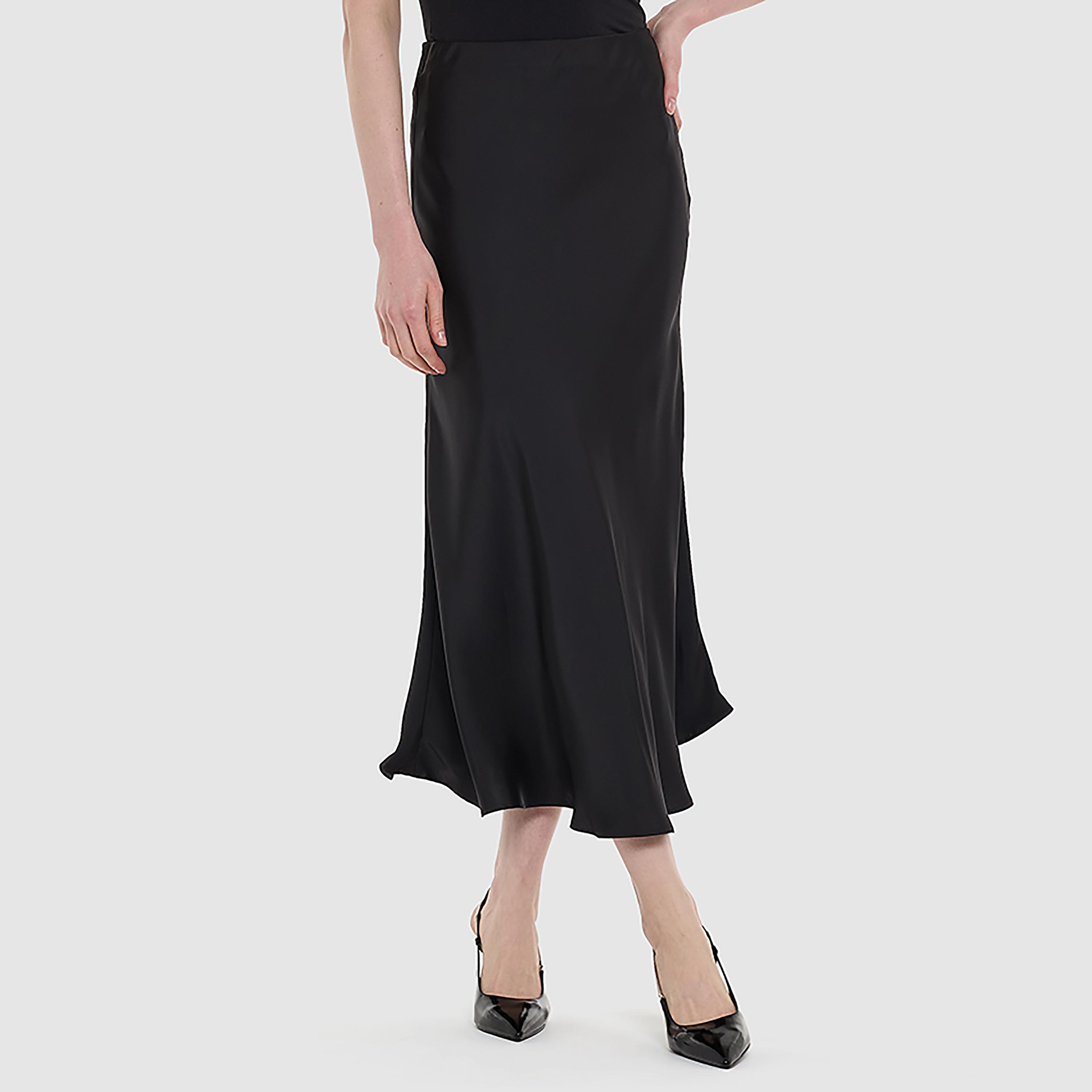 تنورة نسائية ساتان بتصميم "إيه لاين" من بي سي بي جي-women-clothing-bottoms-skirts-image-6