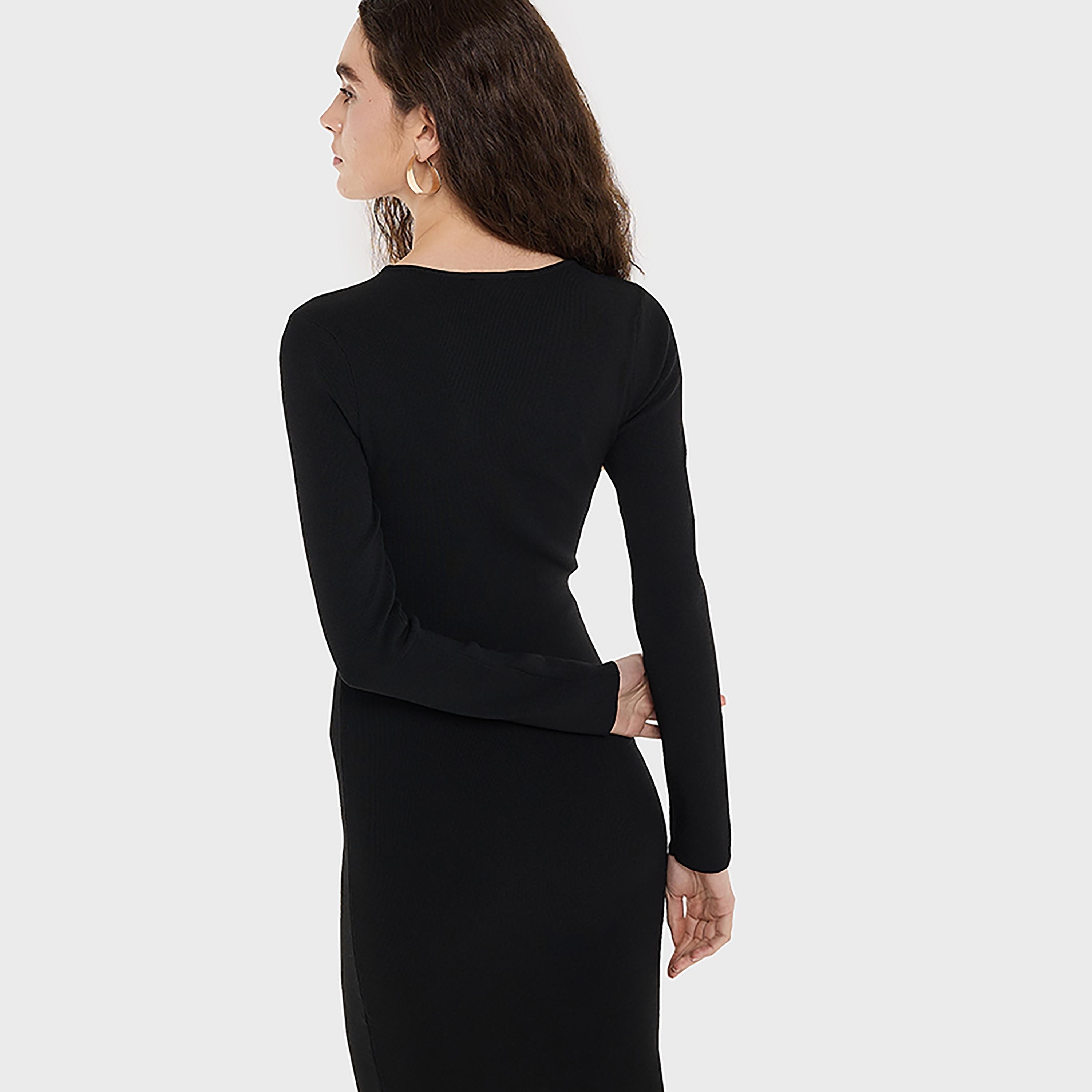 فستان ضيق ومضلع بطول الركبة للنساء من بي سي بي جي-women-clothing-dresses-image-3