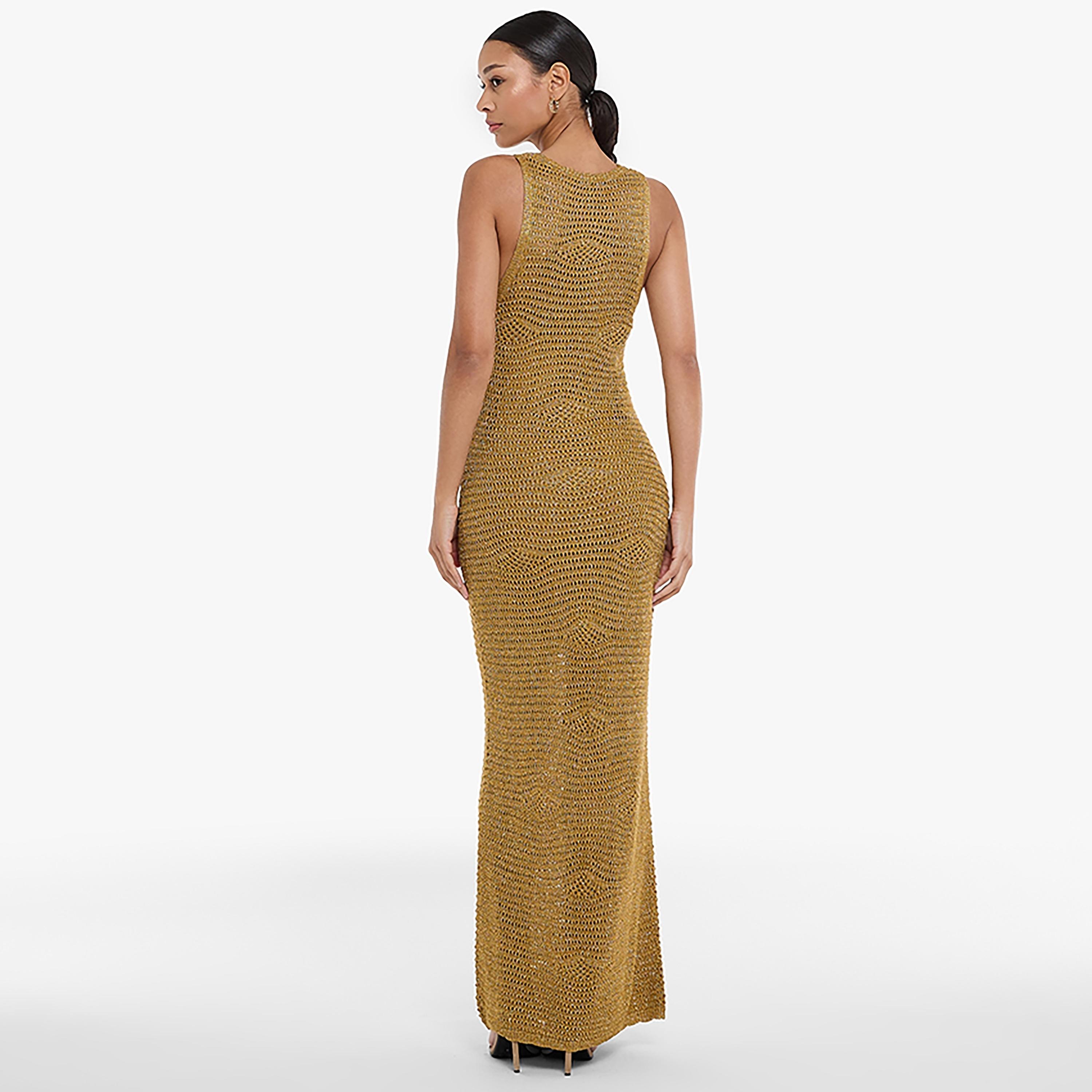 فستان ماكسي محبوك للنساء من بي سي بي جي-women-clothing-dresses-image-6