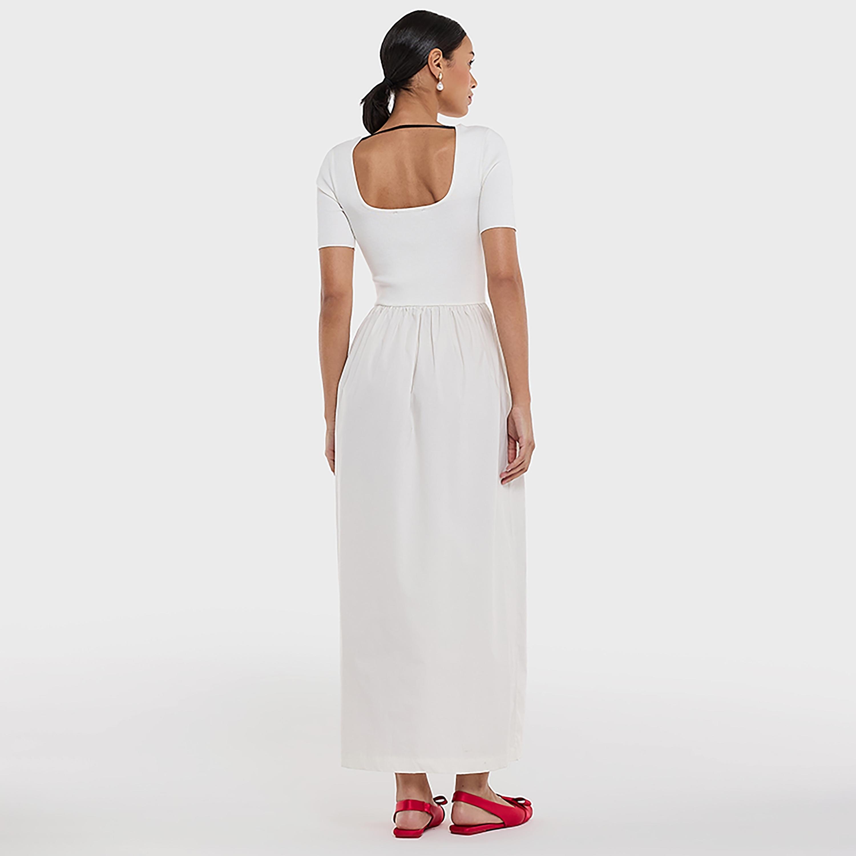 فستان ماكسي برقبة مربعة للنساء من بي سي بي جي-women-clothing-dresses-image-10