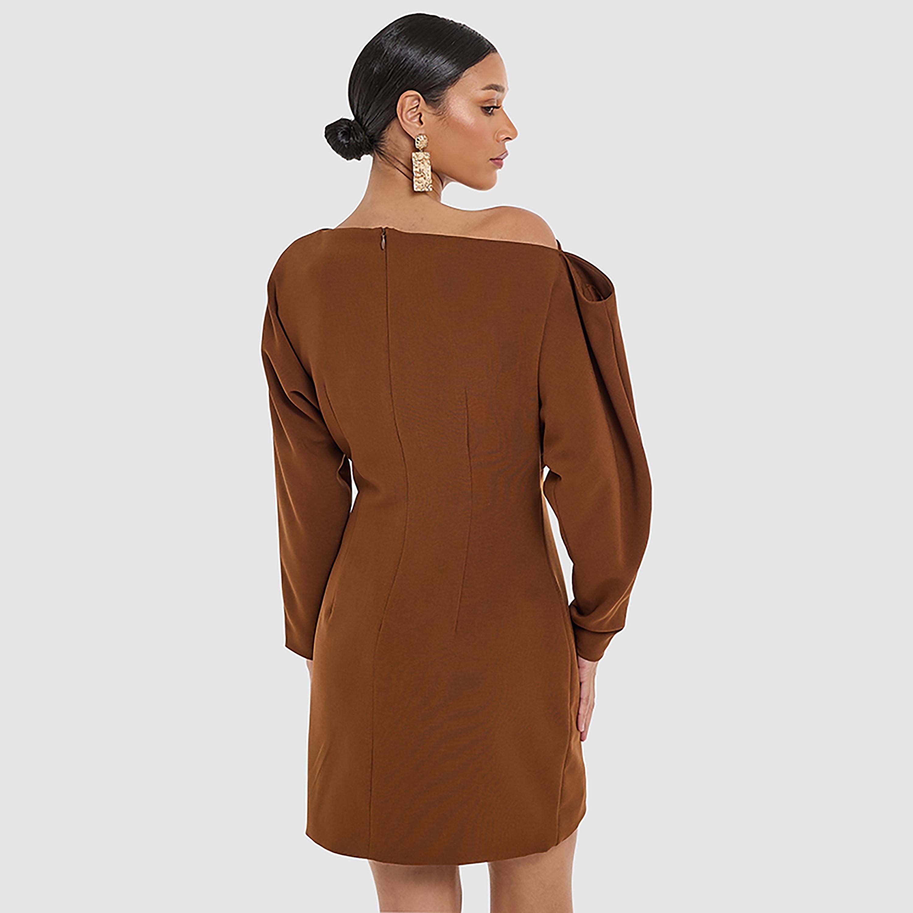 فستان قصير ضيق بكتف واحد للنساء من بي سي بي جي-women-clothing-dresses-image-7