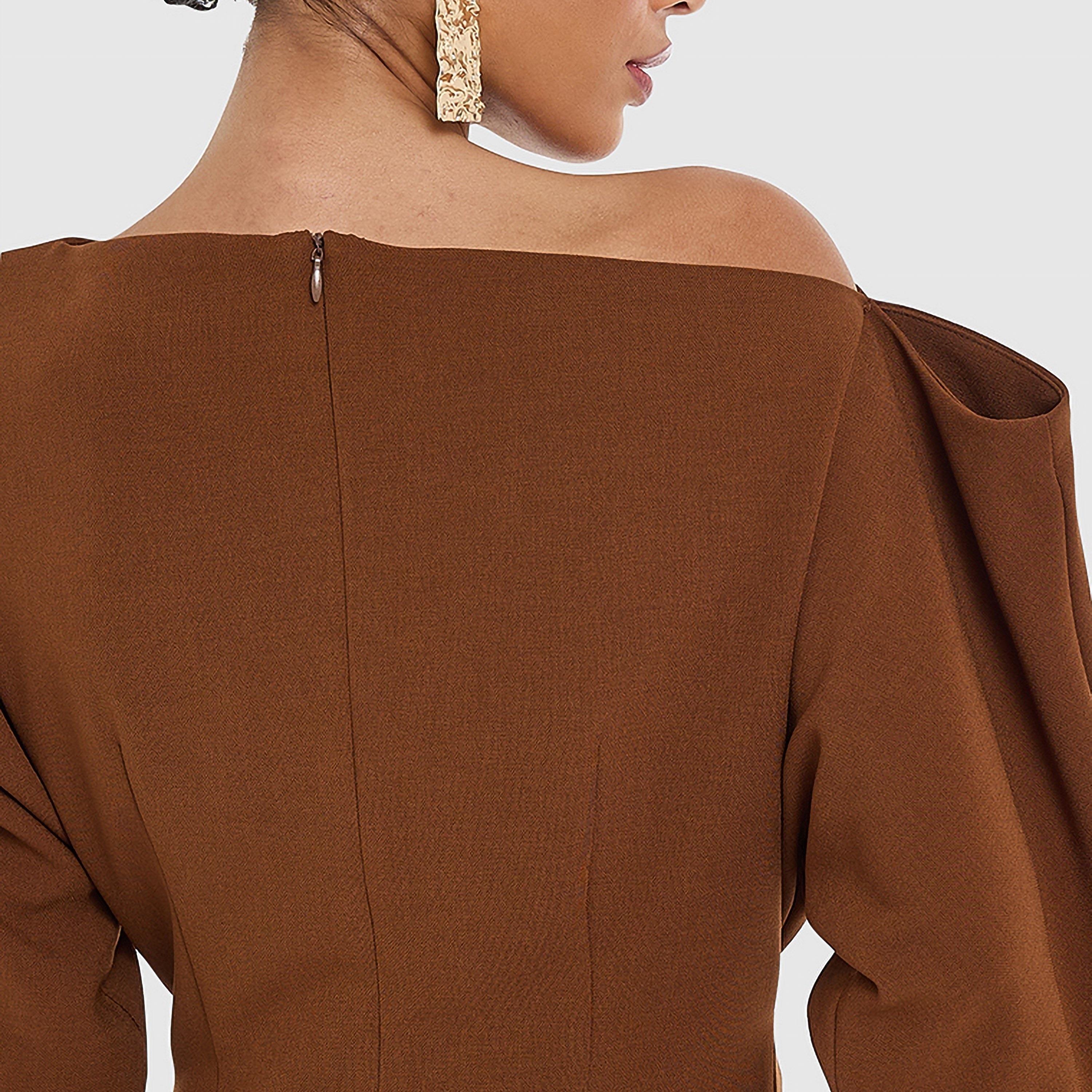 فستان قصير ضيق بكتف واحد للنساء من بي سي بي جي-women-clothing-dresses-image-8