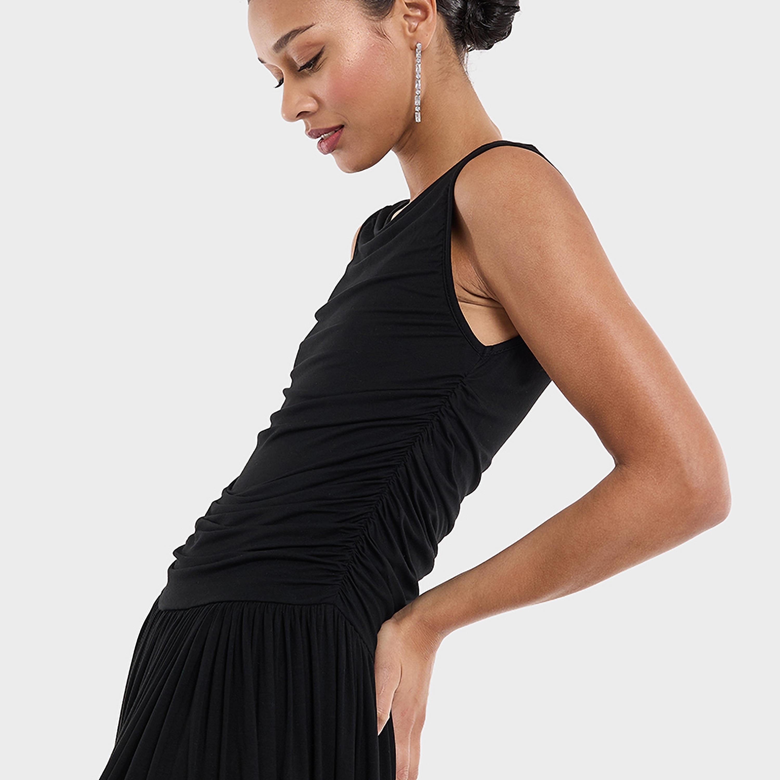BCBG Ruched Women's Maxi Dress-women-clothing-dresses-image-4