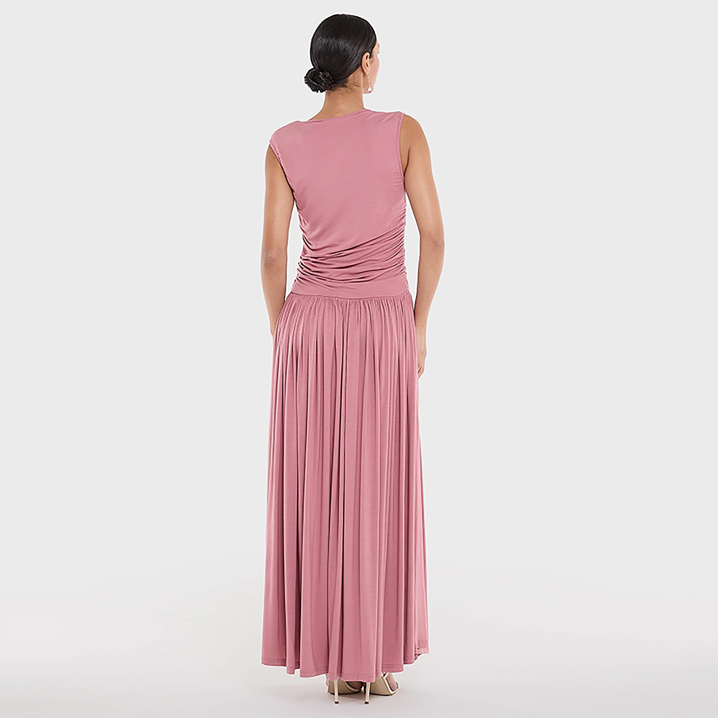 BCBG Ruched Women's Maxi Dress-women-clothing-dresses-image-6