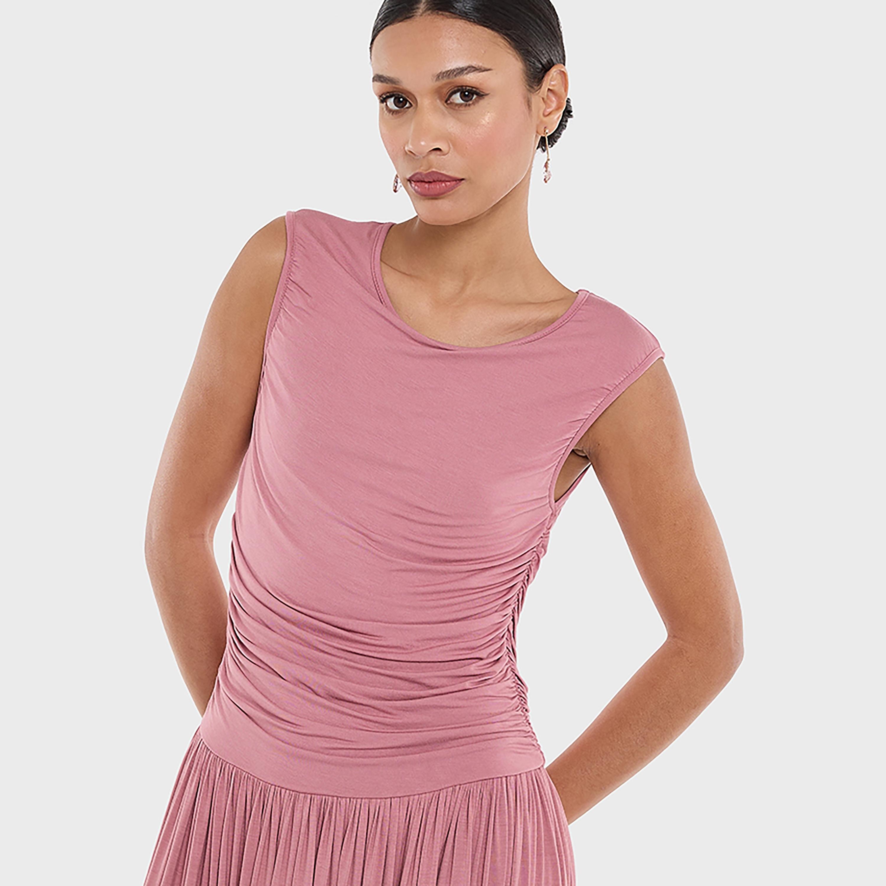 فستان ماكسي مكشكش للنساء من بي سي بي جي-women-clothing-dresses-image-3