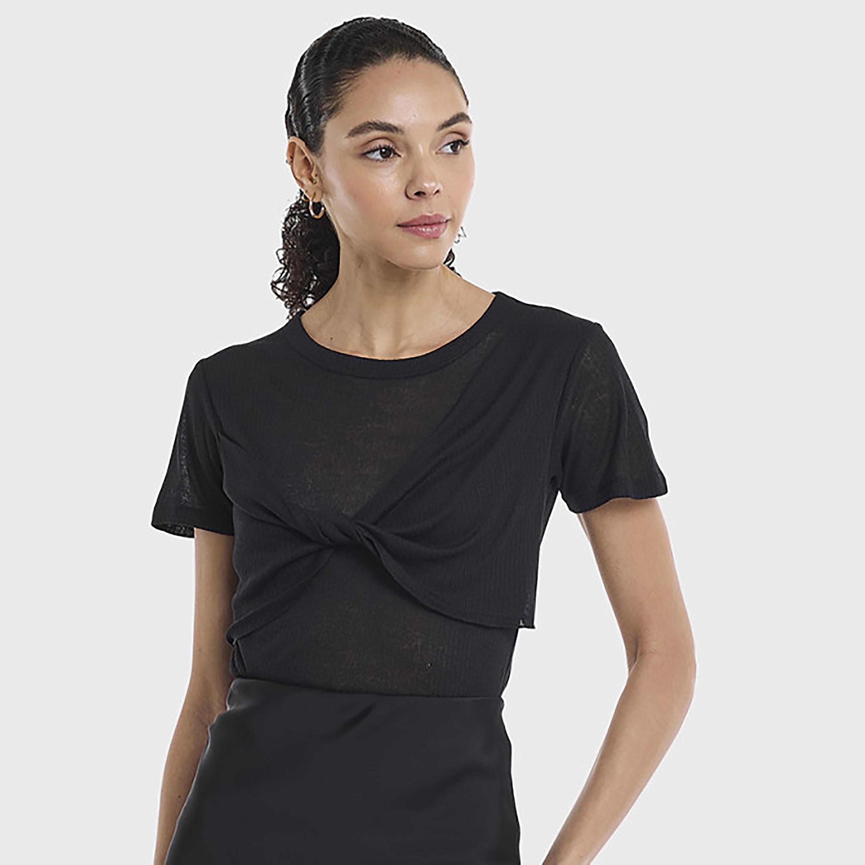 BCBG Textured Women's Top-women-clothing-shirtsandblouses-blouses-image-5