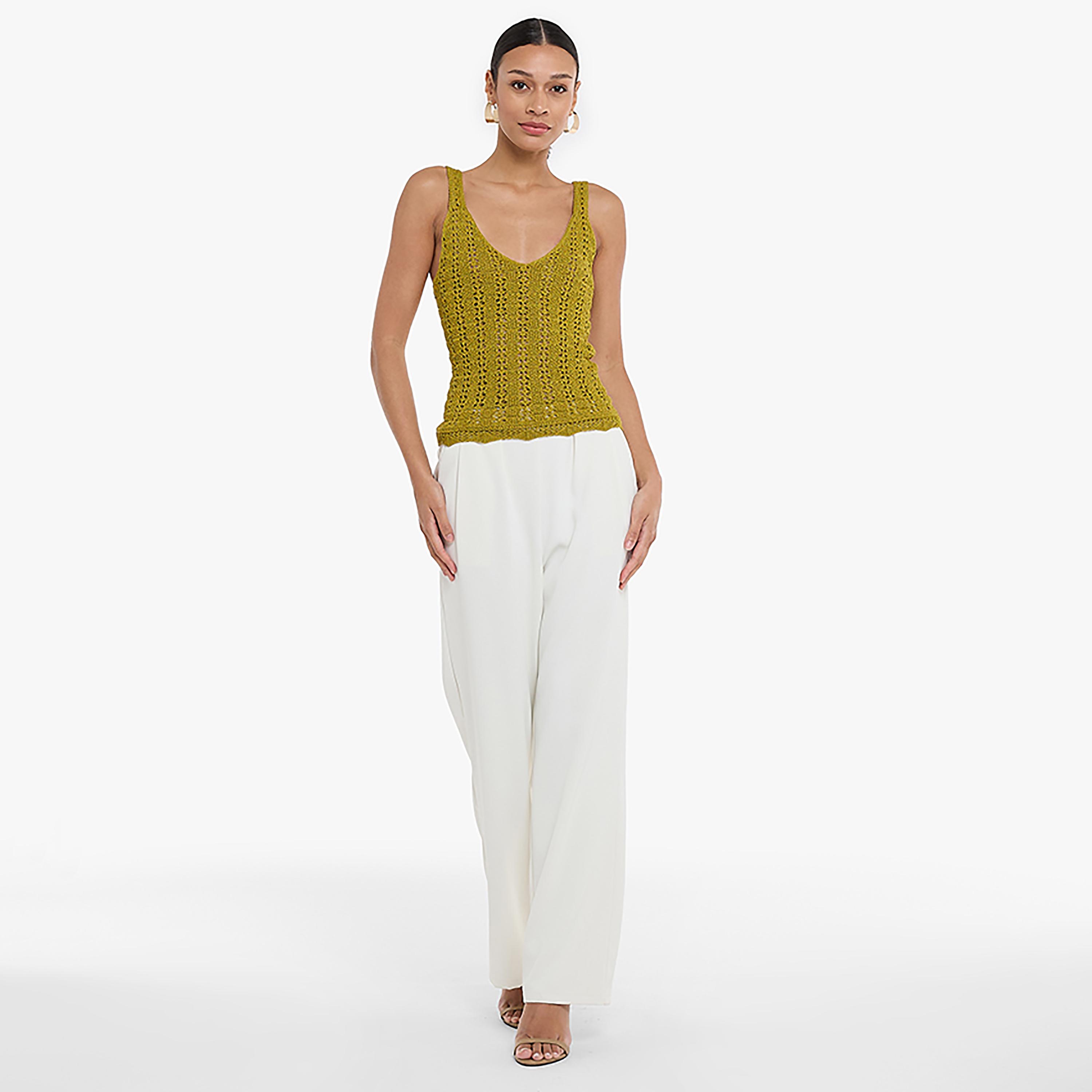 BCBG Strappy Crochet Women's Cami Top-women-clothing-shirtsandblouses-blouses-image-2