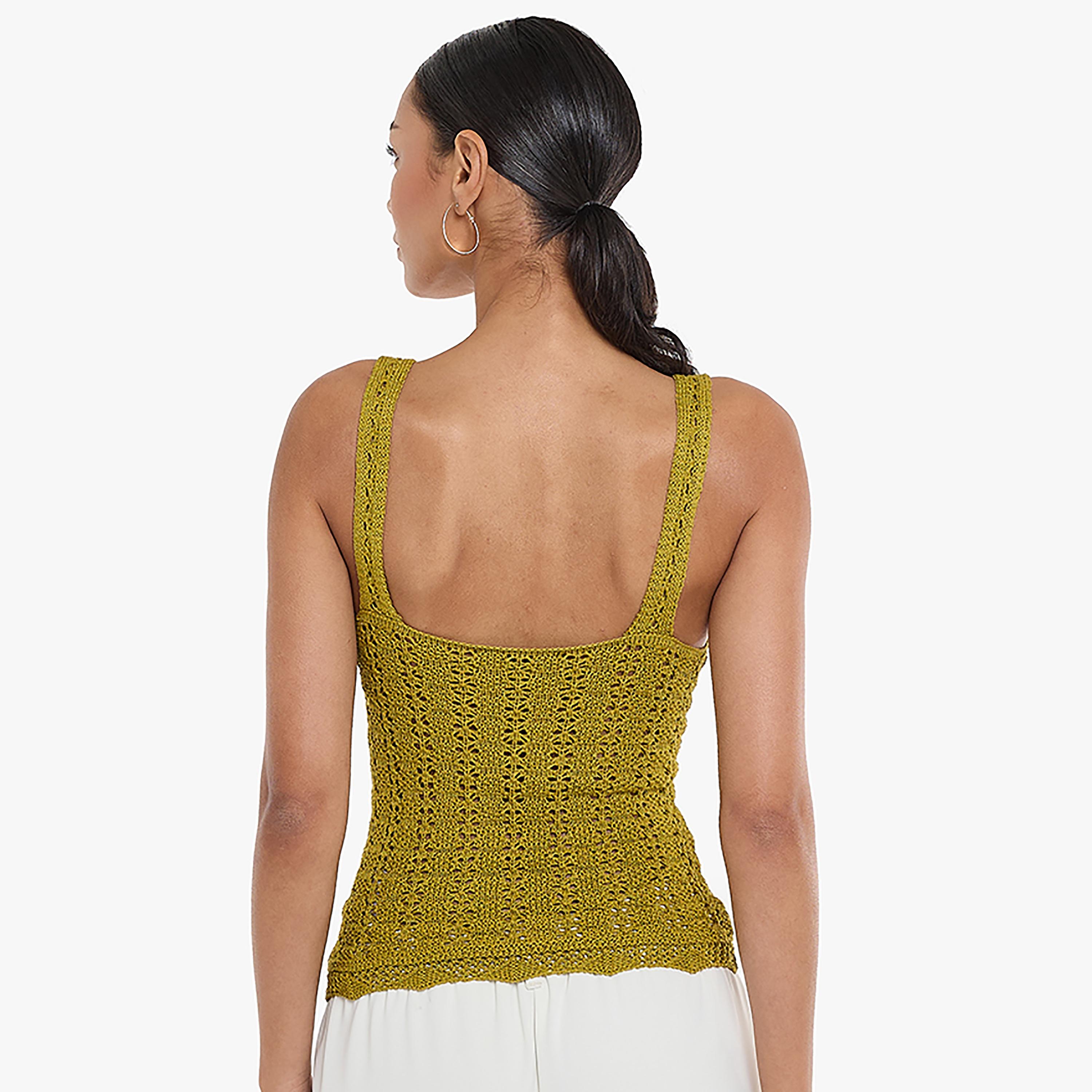 BCBG Strappy Crochet Women's Cami Top-women-clothing-shirtsandblouses-blouses-image-3