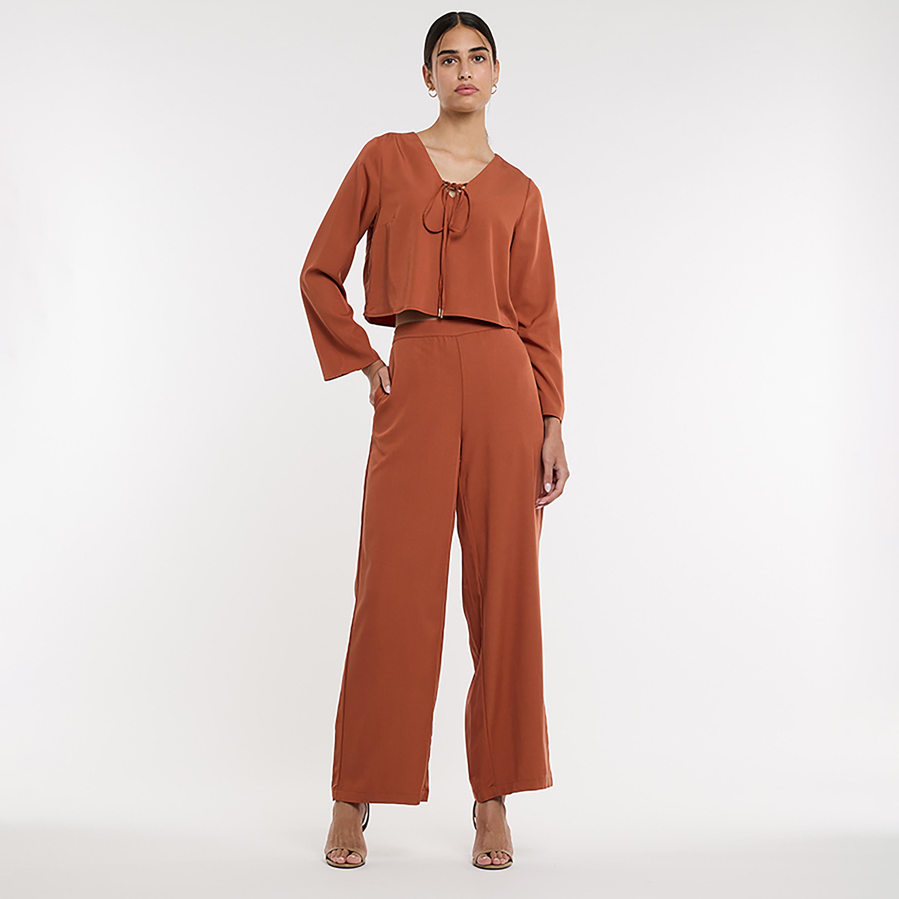 بلوزة نسائية منسوجة من بي سي بي جي-women-clothing-shirtsandblouses-blouses-image-5