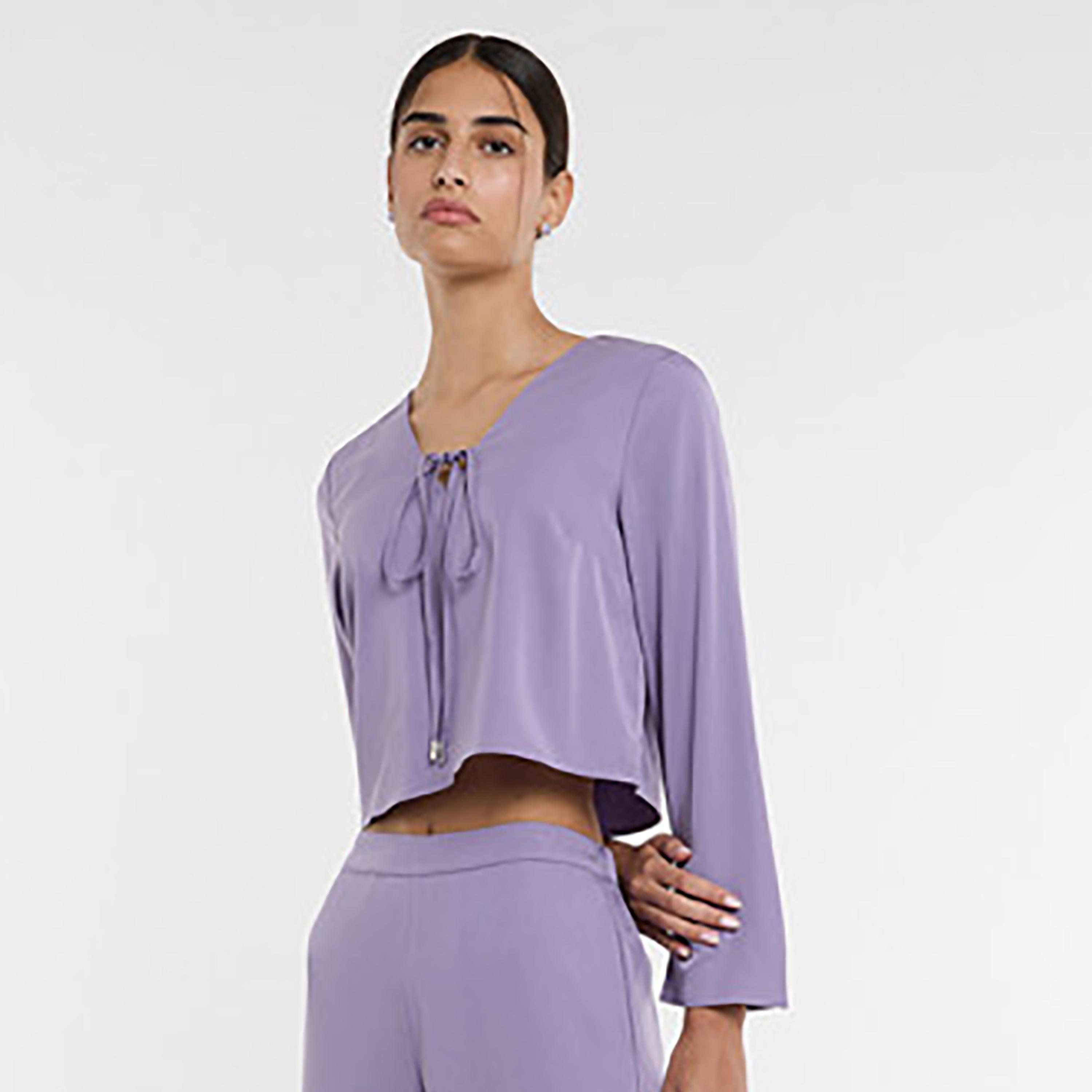 بلوزة نسائية منسوجة من بي سي بي جي-women-clothing-shirtsandblouses-blouses-image-1