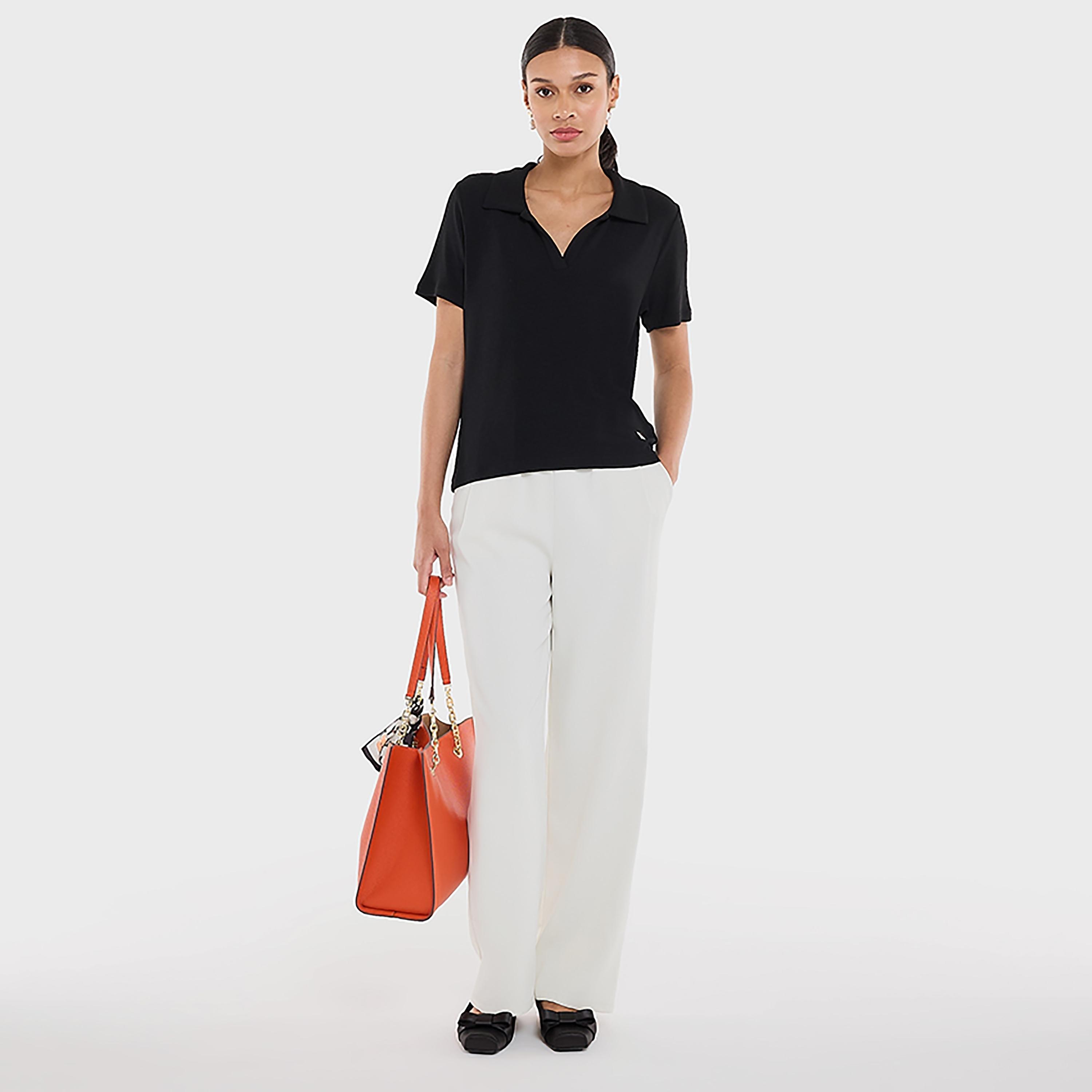 تي شورت بياقة جوني للنساء من بي سي بي جي-women-clothing-tshirts-image-5