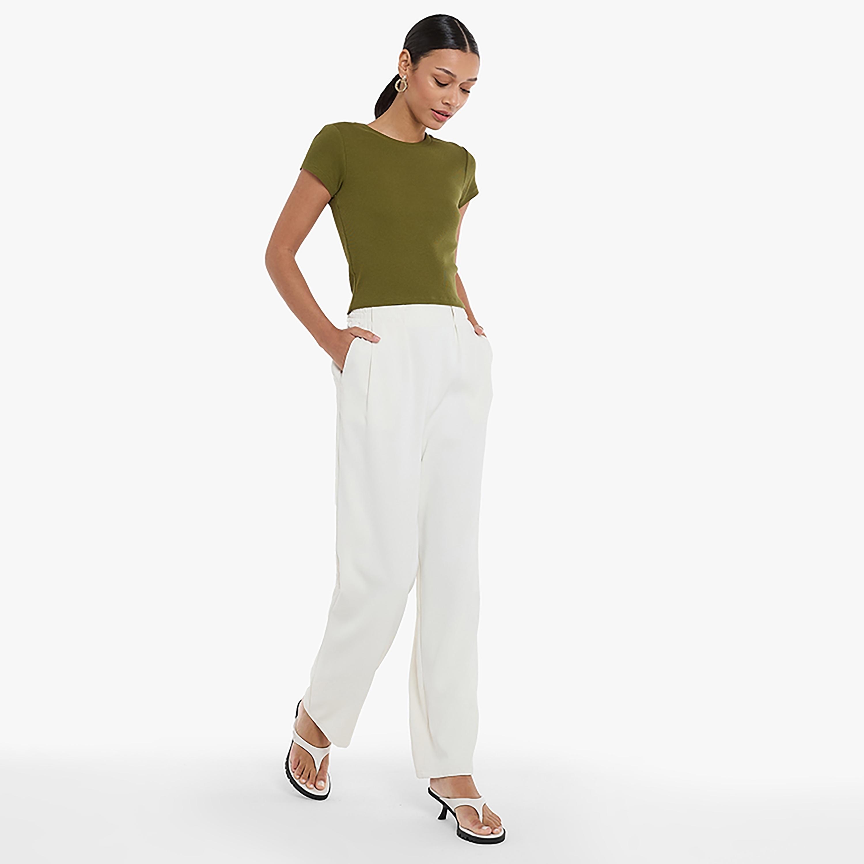 تي شورت نسائي مضلع من بي سي بي جي-women-clothing-tshirts-image-10