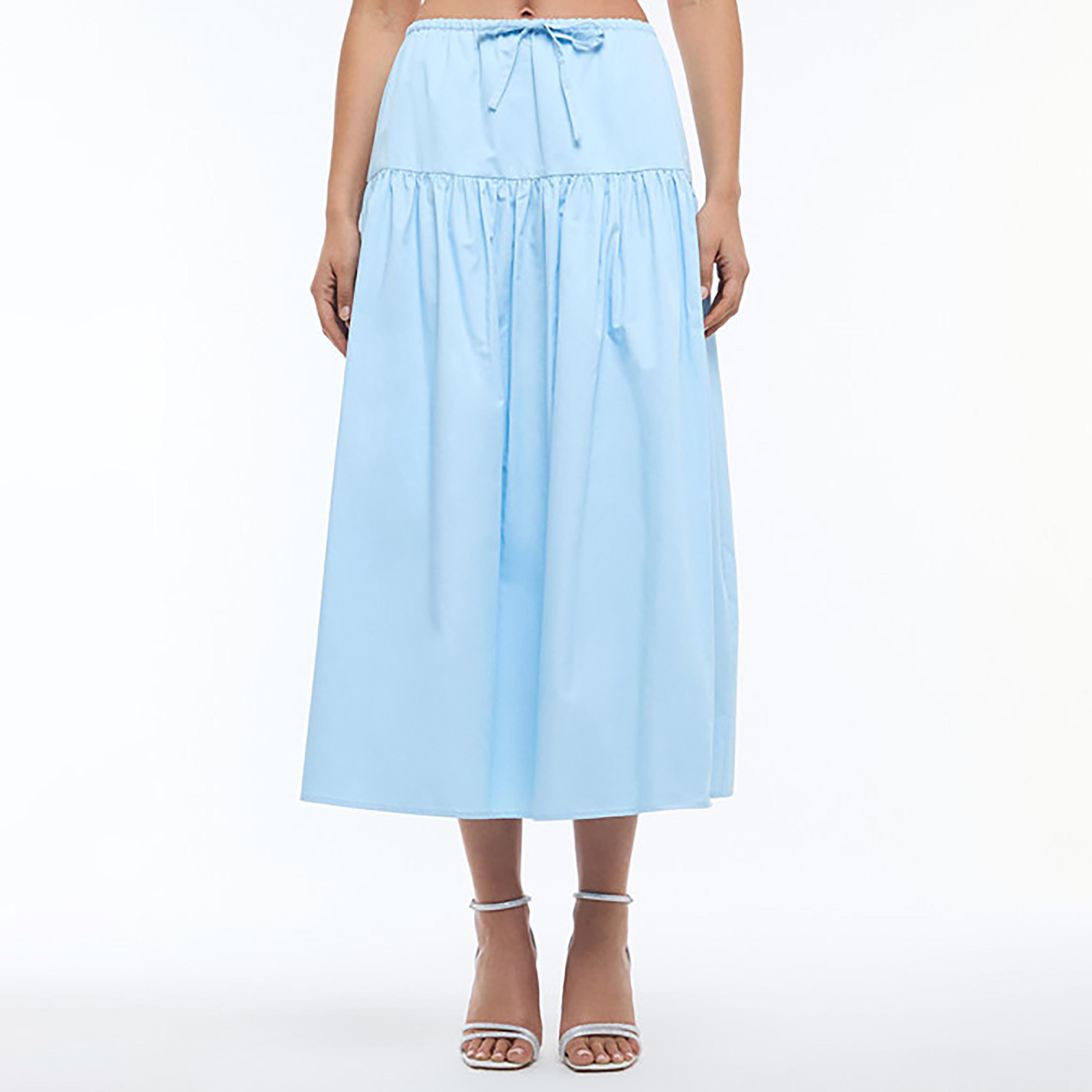 BCBG Poplin Tiered Women's Skirt-women-clothing-bottoms-skirts-image-1
