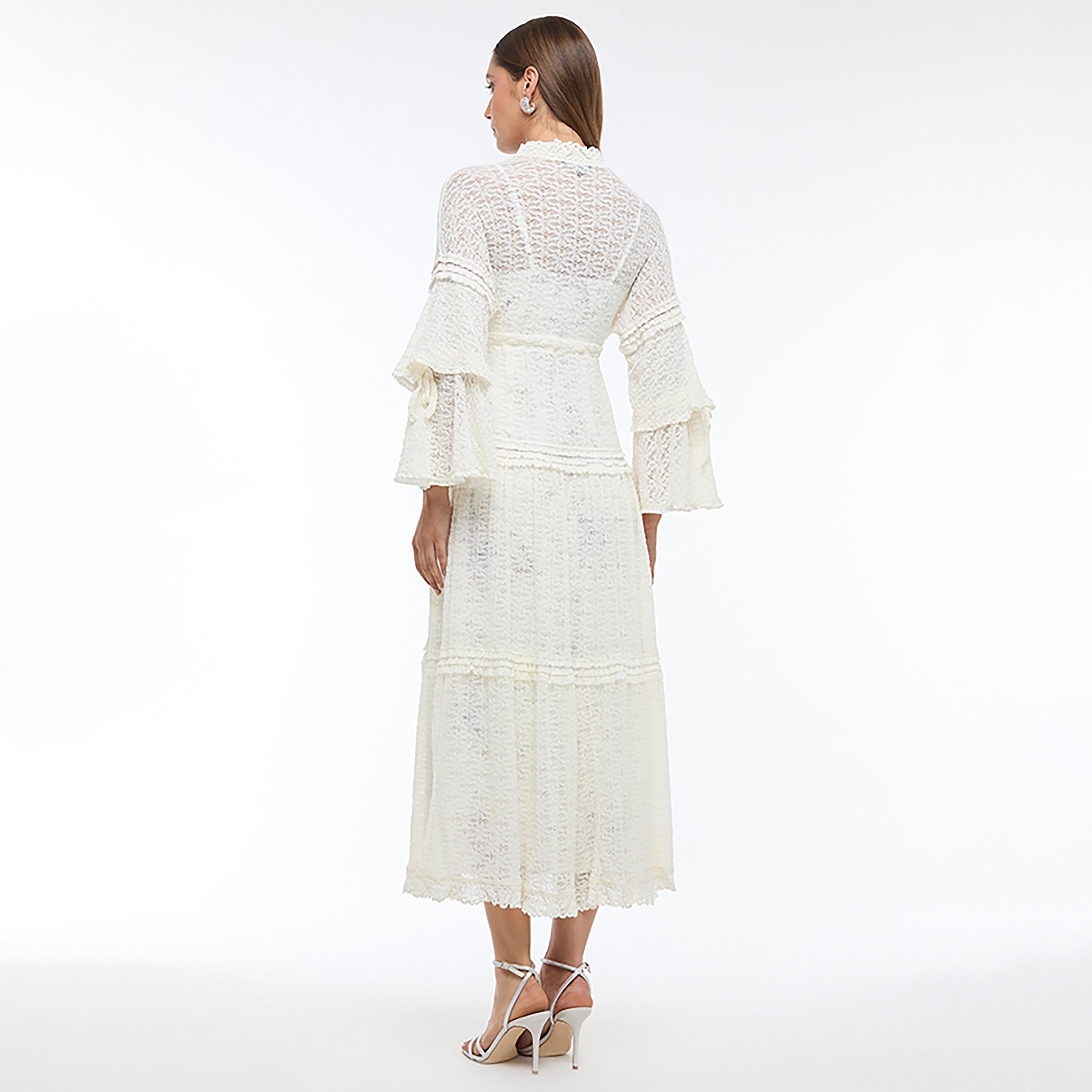 BCBG White All-Over Lace Open-Front Layered Bell Sleeves Women's Kimono Shrug-women-winterwear-coatsandjackets-jackets-image-4