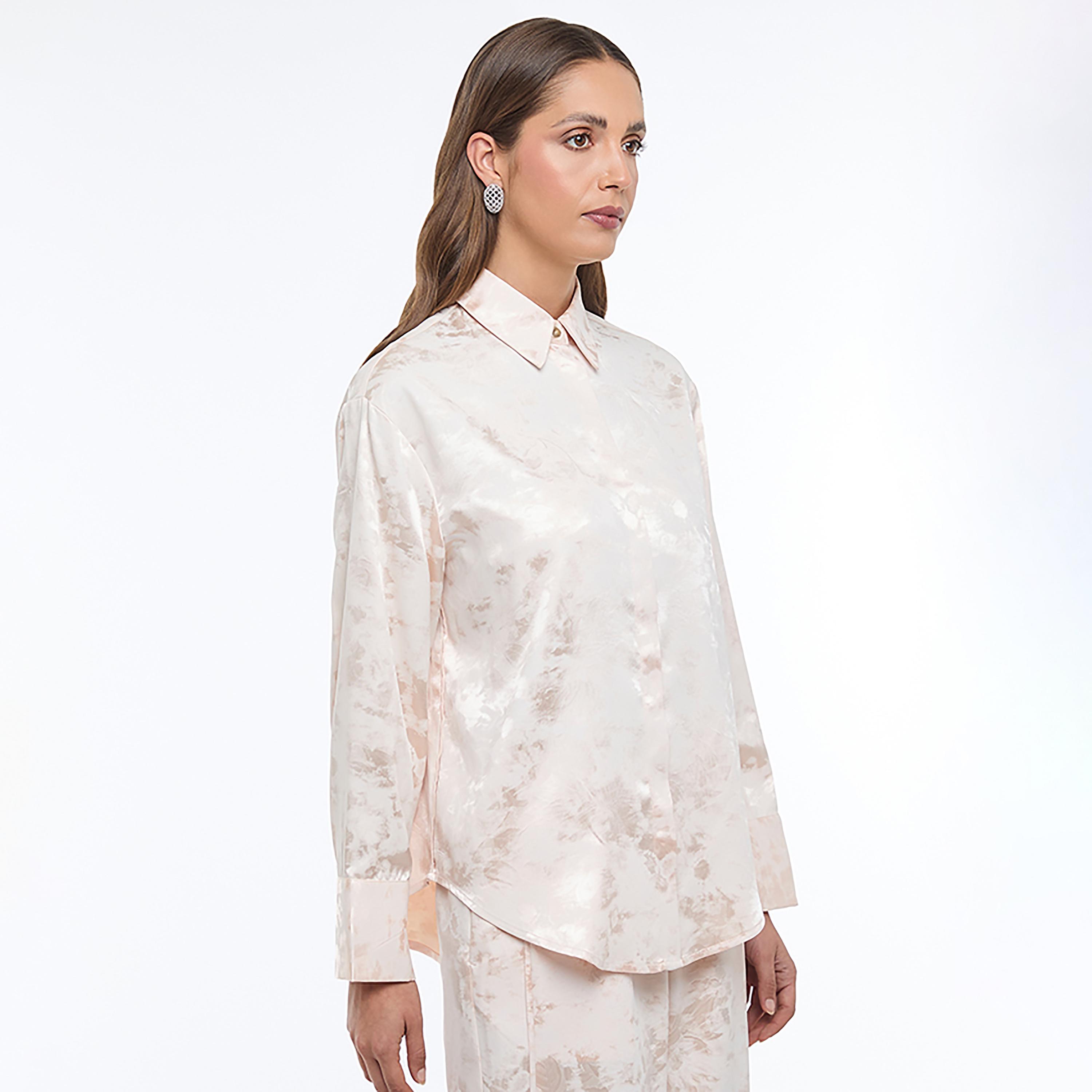 BCBG Pink Abstract Satin Women's Shirt-women-clothing-shirtsandblouses-shirts-image-3