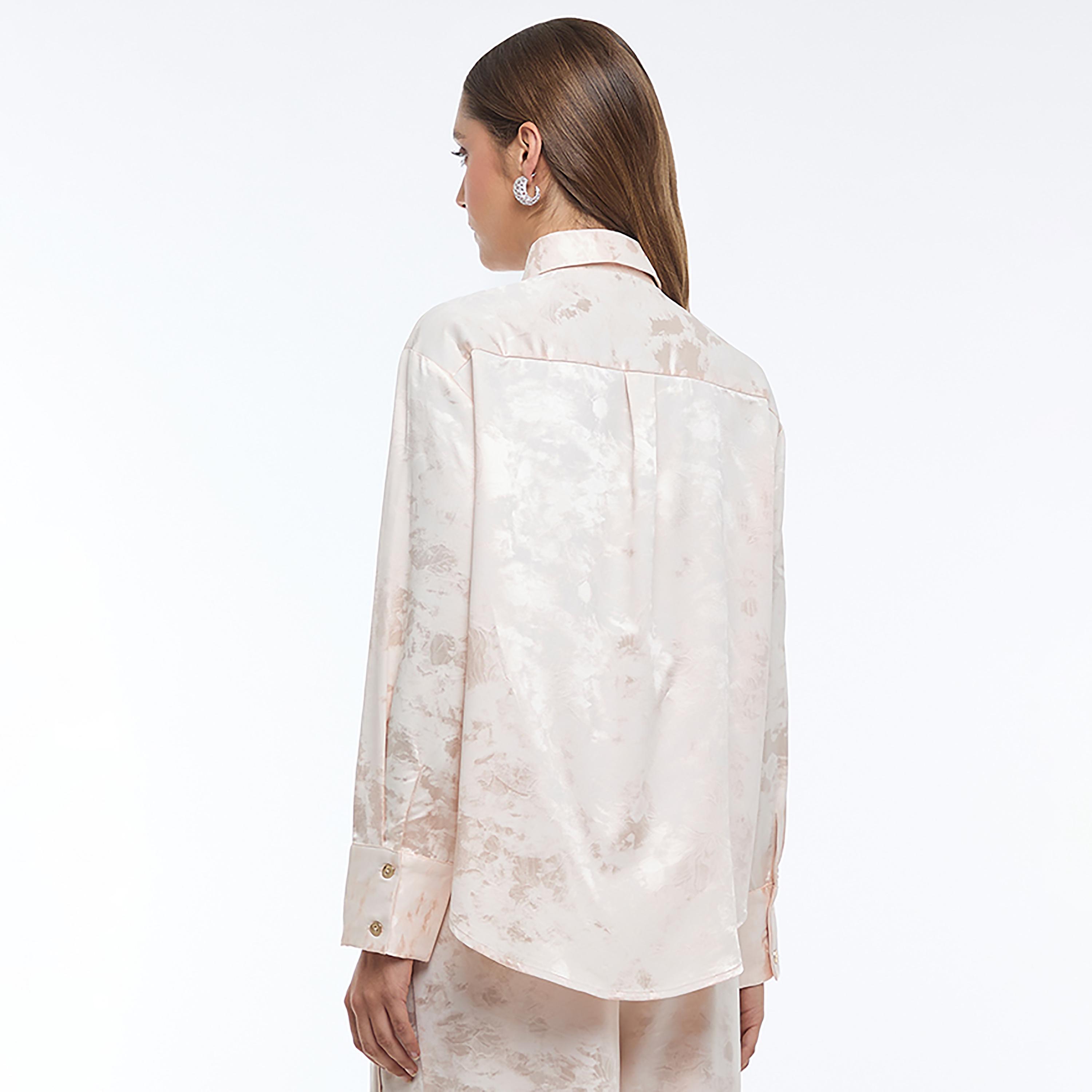 BCBG Pink Abstract Satin Women's Shirt-women-clothing-shirtsandblouses-shirts-image-4