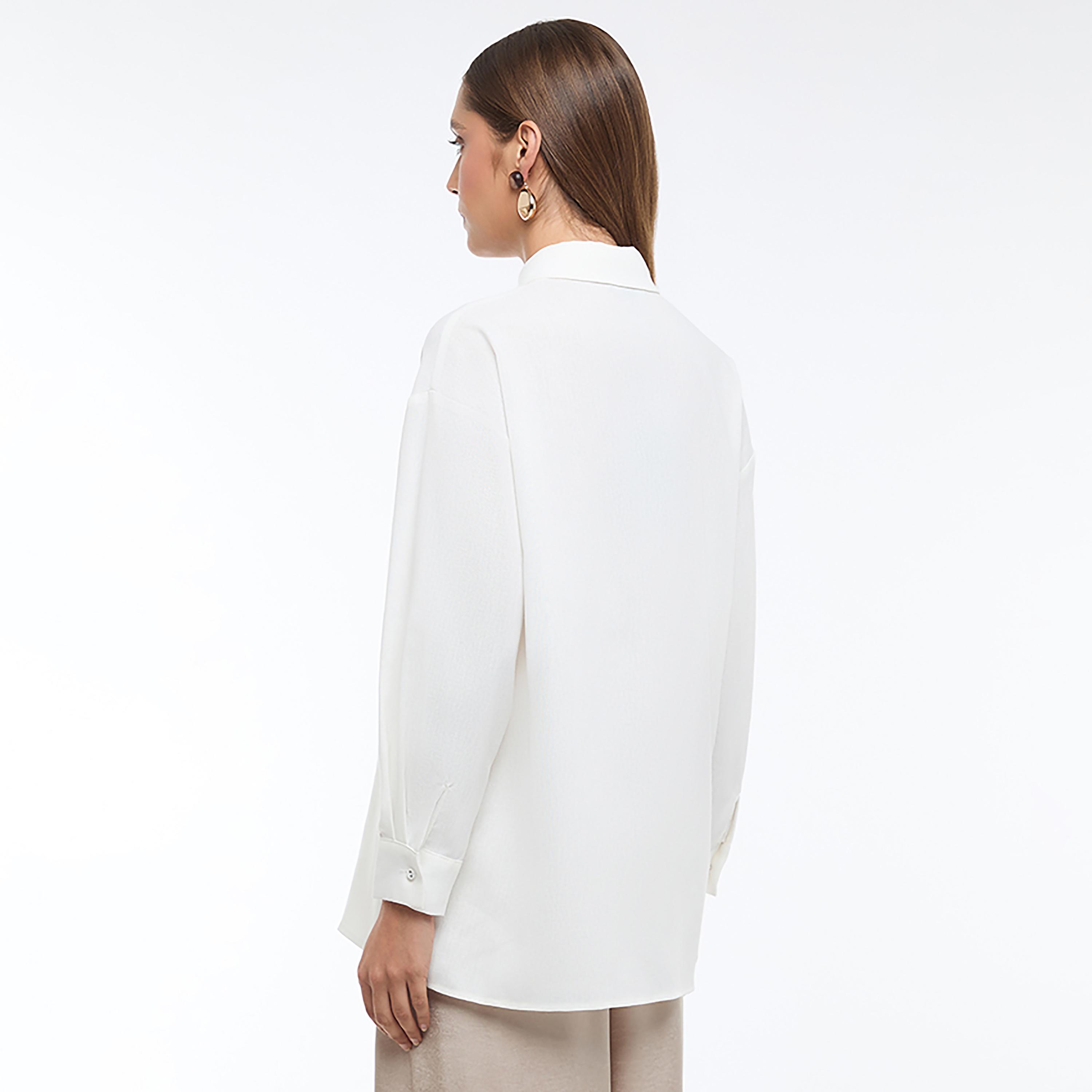 قميص نسائي كتان بتطريز نخيل لون أبيض من بي سي بي جي-women-clothing-shirtsandblouses-shirts-image-4