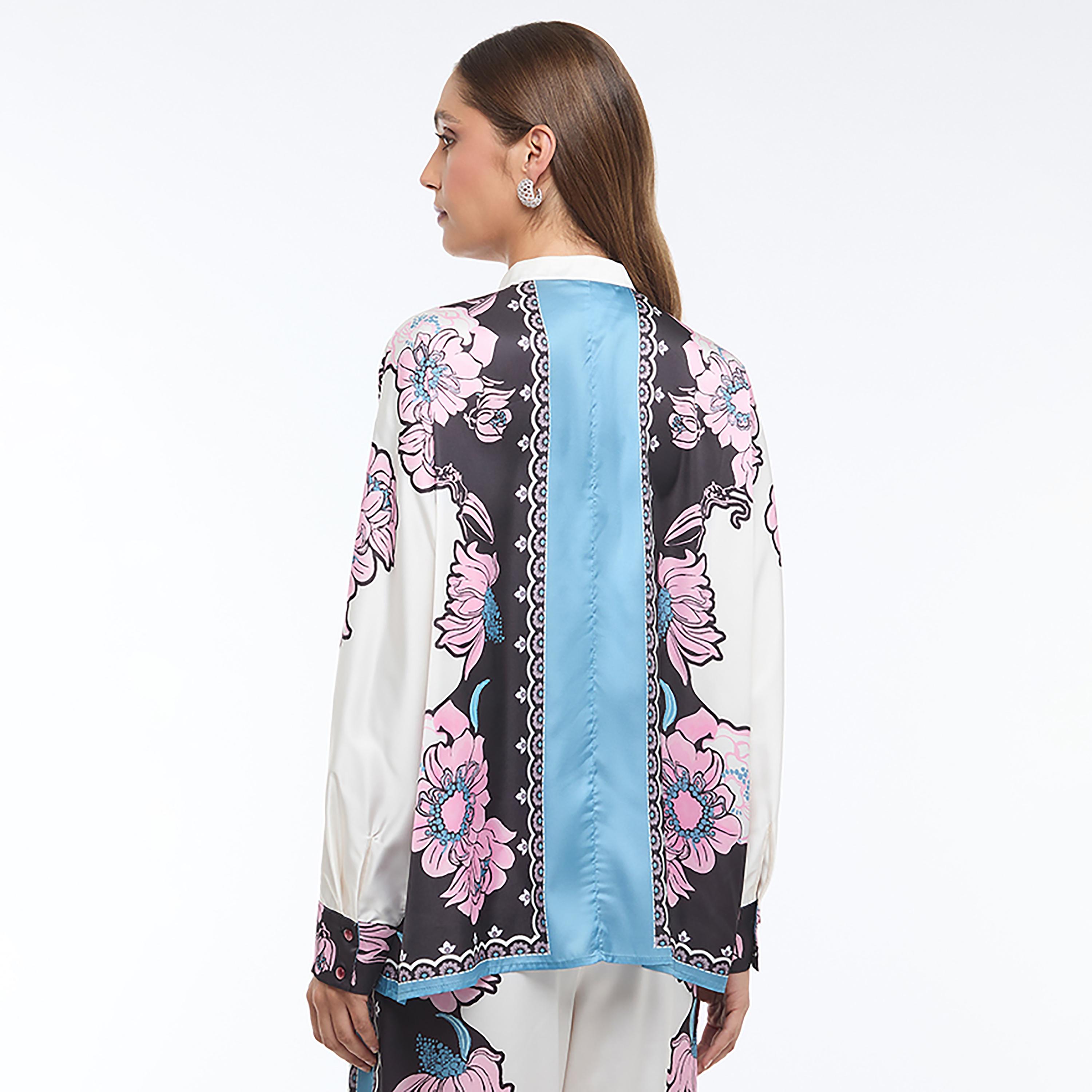قميص نسائي بطبعة زهور متعدد الألوان من بي سي بي جي-women-clothing-shirtsandblouses-shirts-image-4