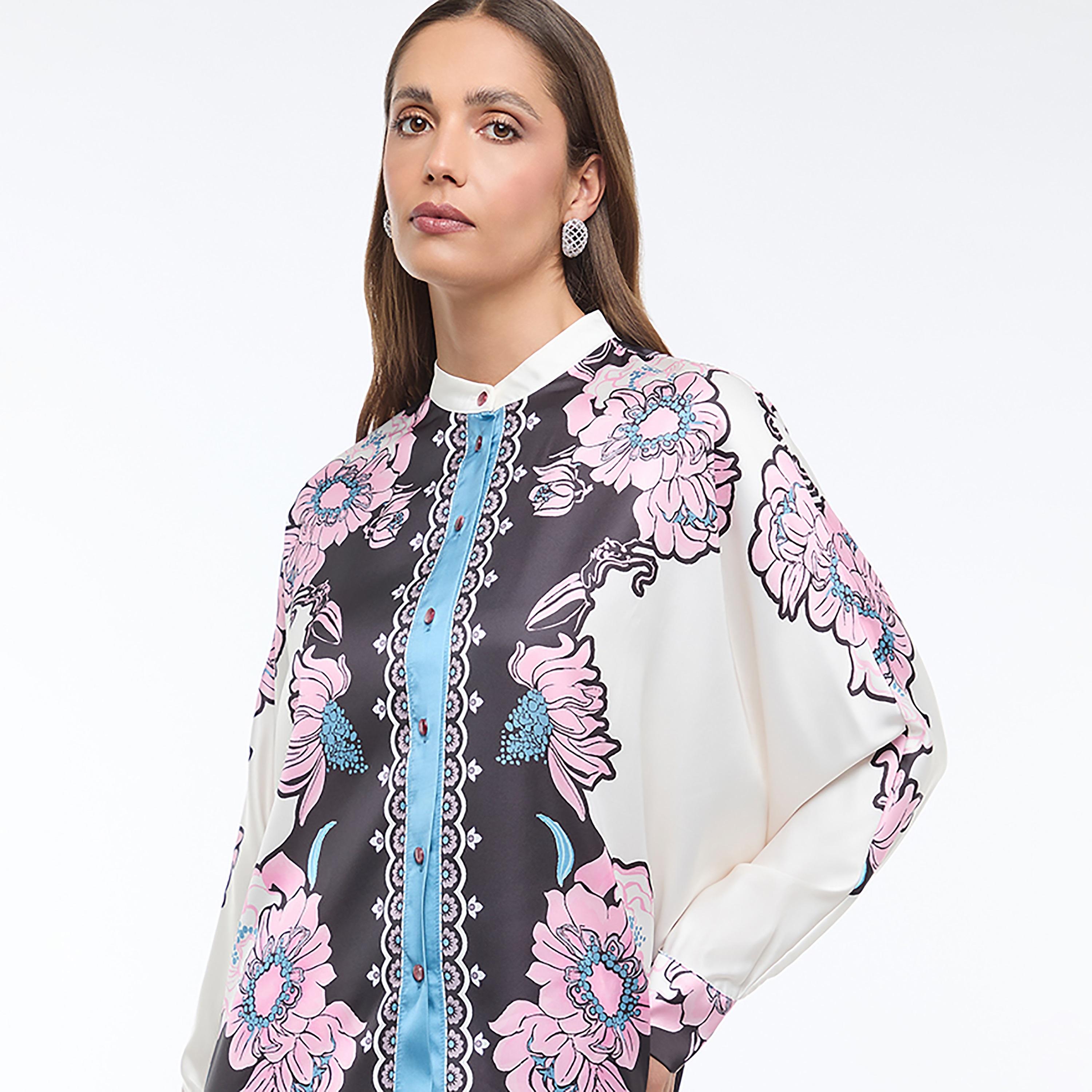 قميص نسائي بطبعة زهور متعدد الألوان من بي سي بي جي-women-clothing-shirtsandblouses-shirts-image-5