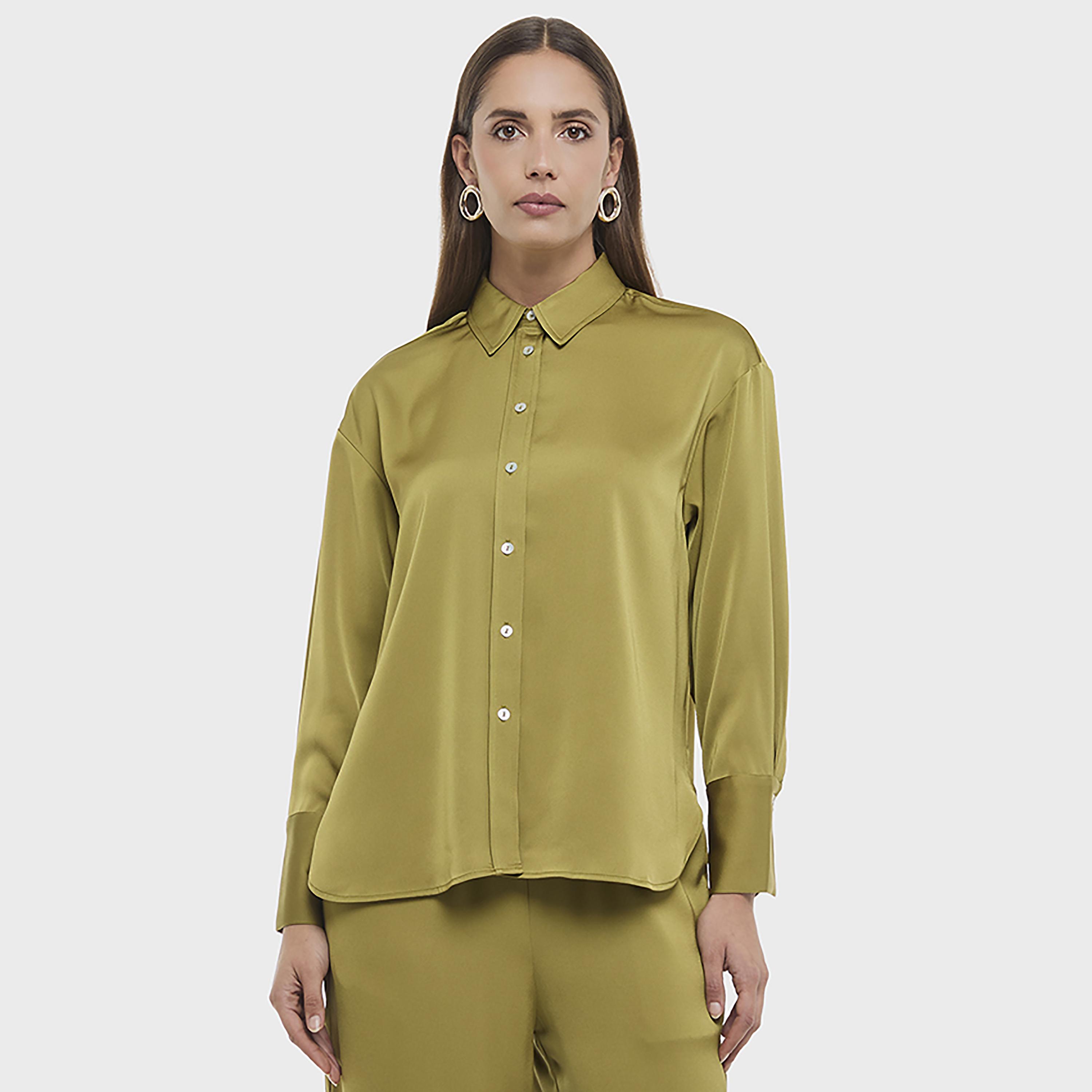 قميص نسائي بياقة كلاسيكية من بي سي بي جي-women-clothing-shirtsandblouses-shirts-image-6