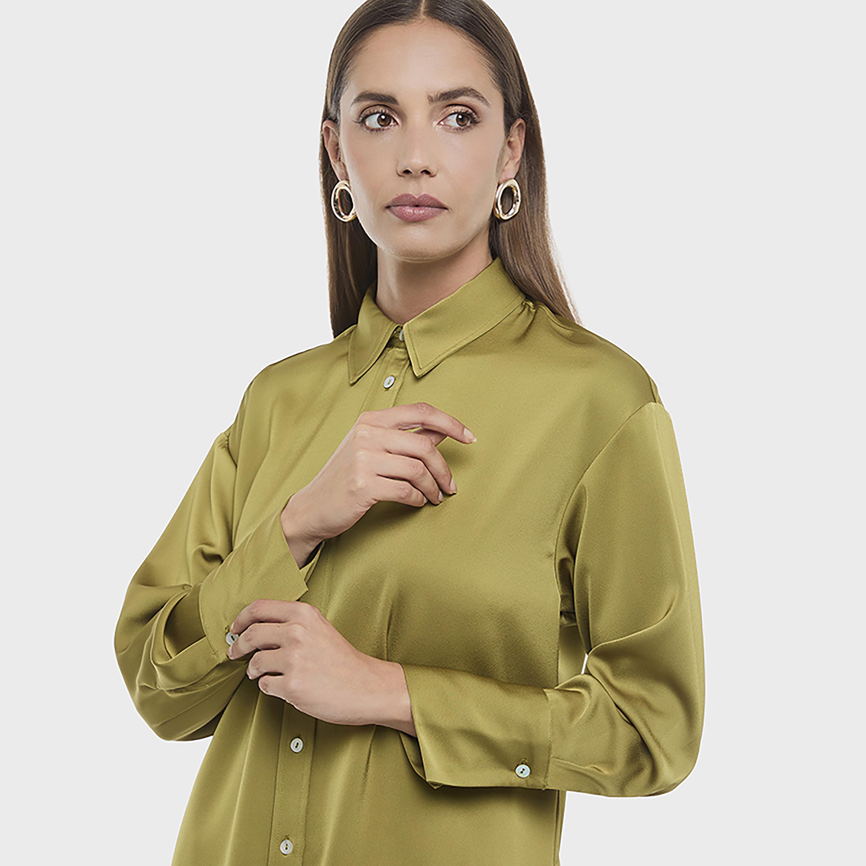 قميص نسائي بياقة كلاسيكية من بي سي بي جي-women-clothing-shirtsandblouses-shirts-image-9