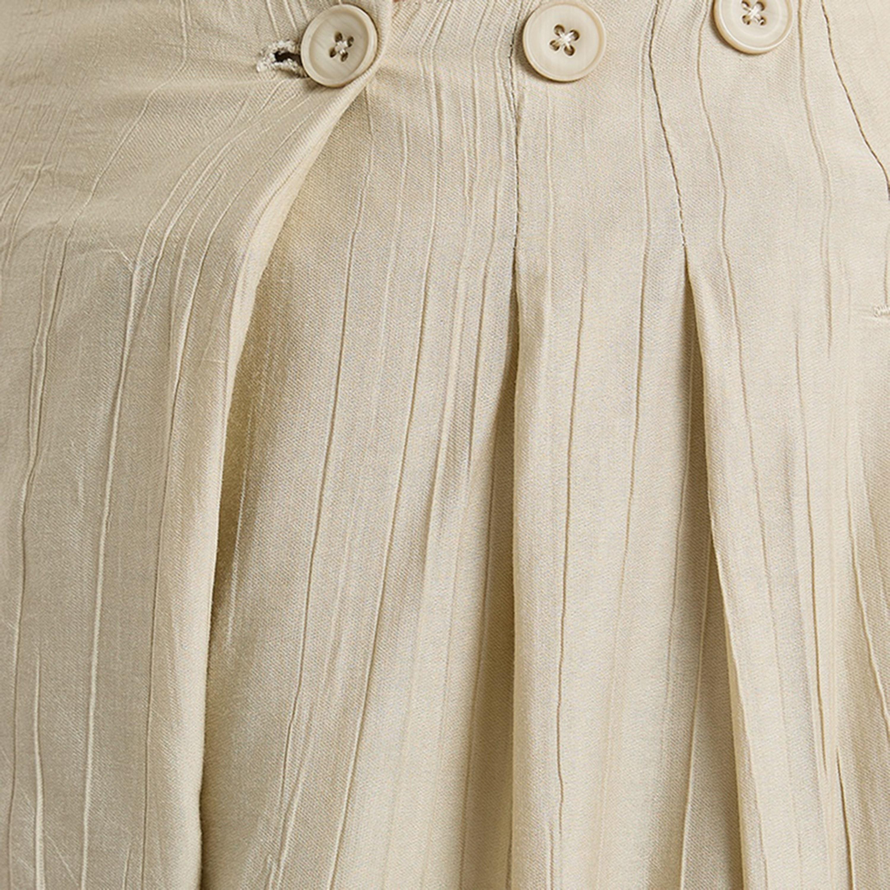 BCBG Front Pleats and Crinkled Women's Pants-women-clothing-bottoms-trousers-image-5