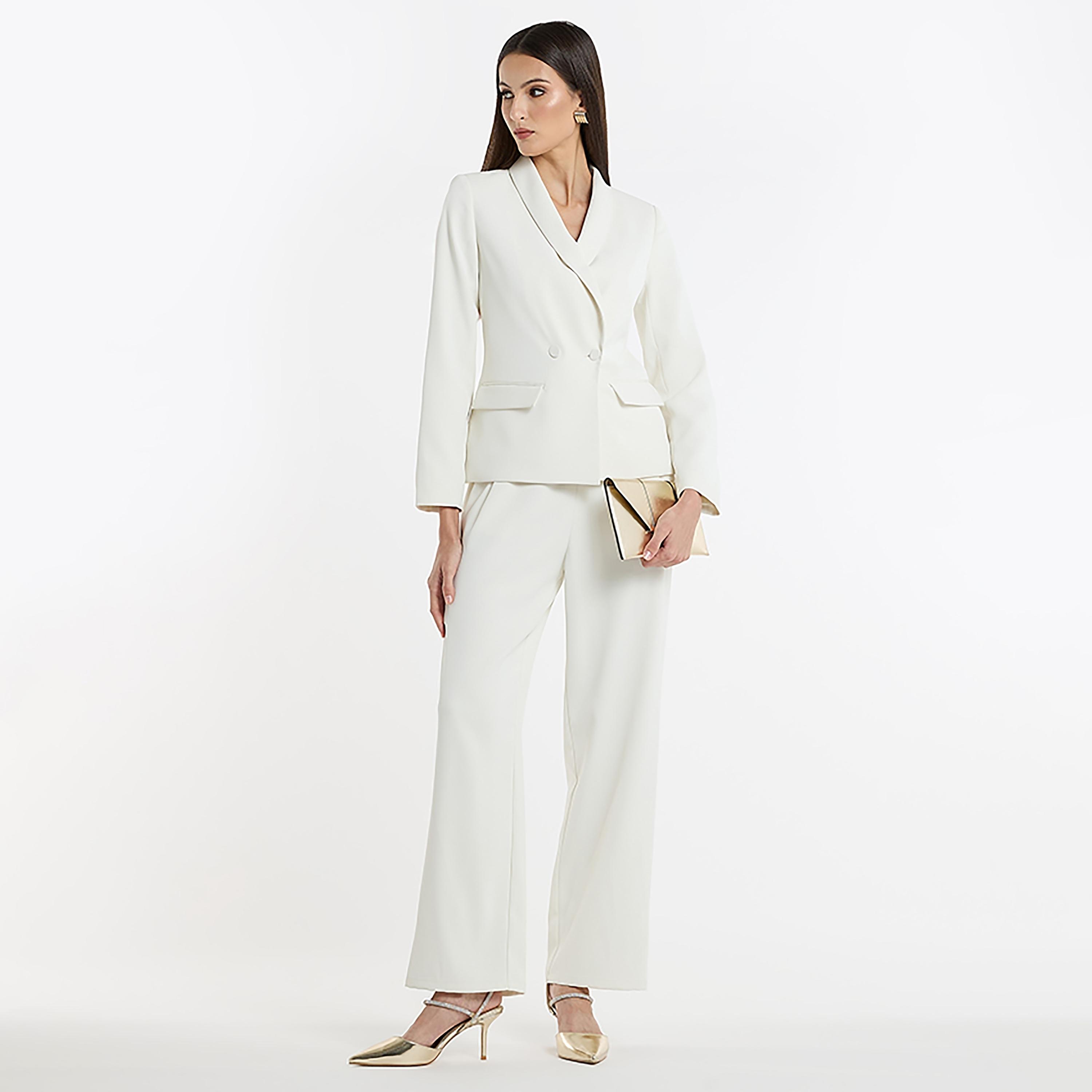 BCBG Shawl Lapel Women's Blazer-women-clothing-coatsandjackets-blazers-image-2
