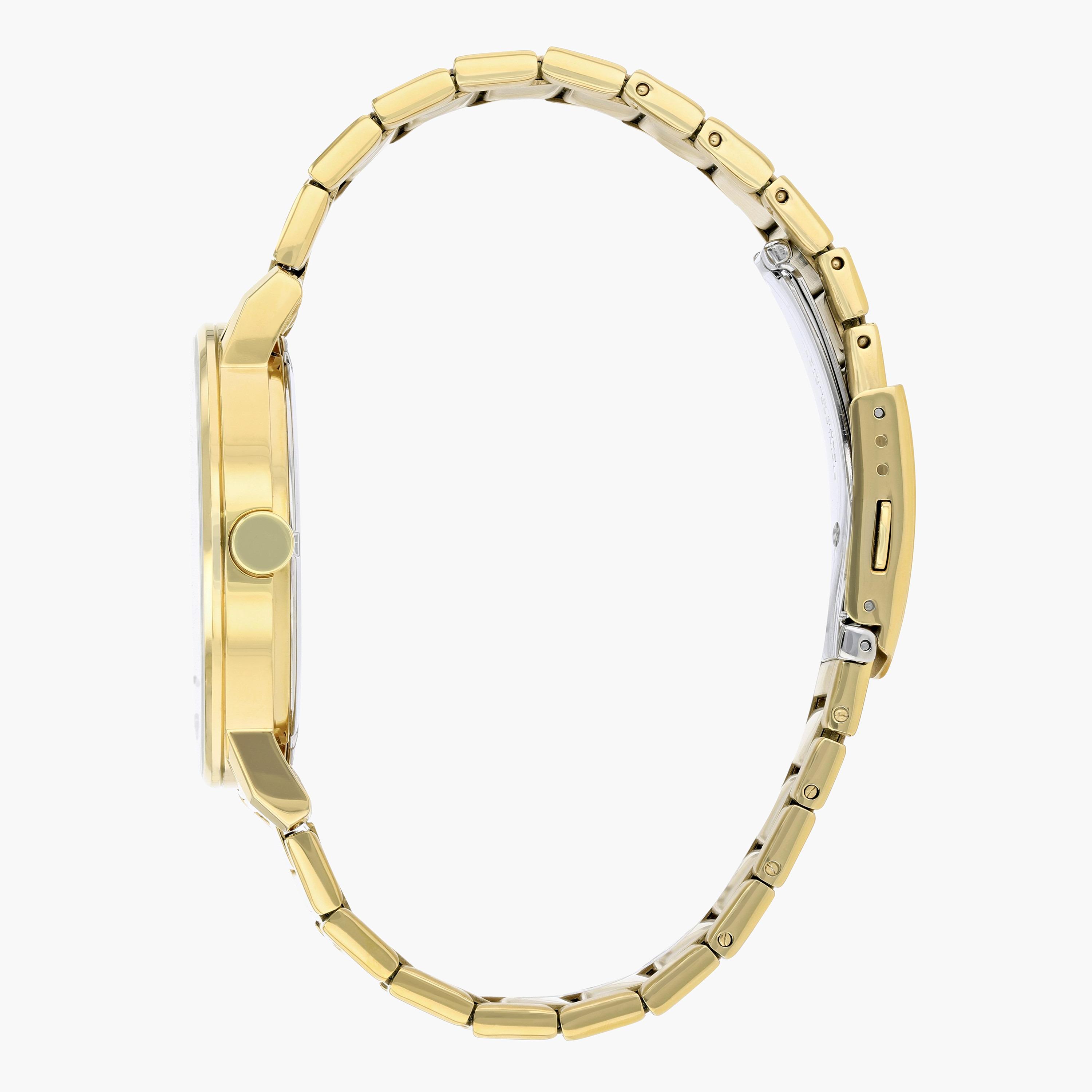 Citizen Men's Gold Analog Quartz Metal Strap Watch BE9182 57A-men-watchesandjewellery-watches-image-3